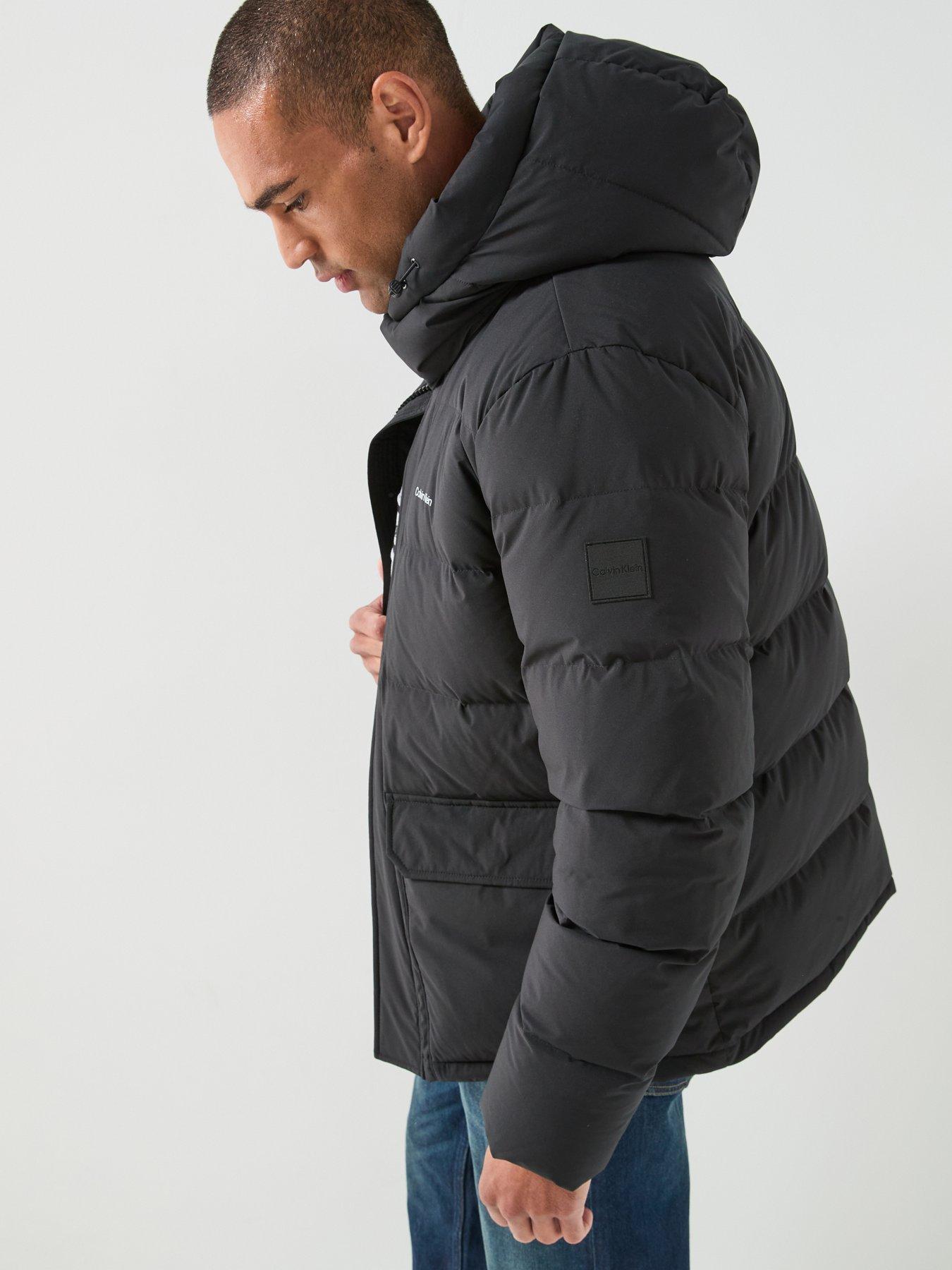Image 6 of 6 of Calvin Klein Down Padded Jacket - Black