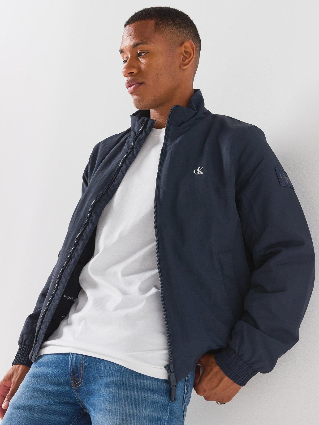 Calvin Klein Blue Polyamide Men's Jacket - L - Image 3