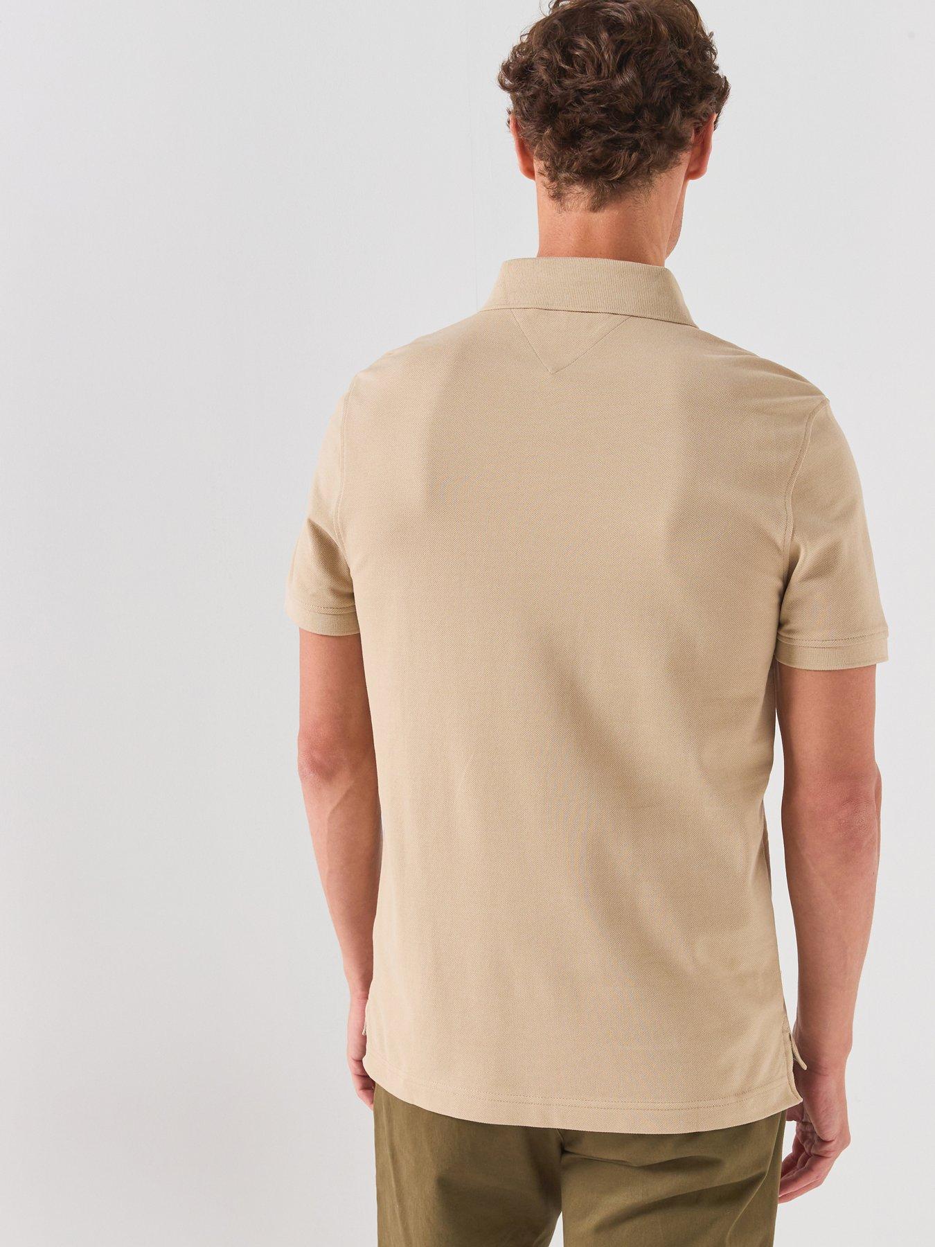 Image 2 of 5 of Tommy Hilfiger 1985 Regular Fit Polo Shirt - Beige