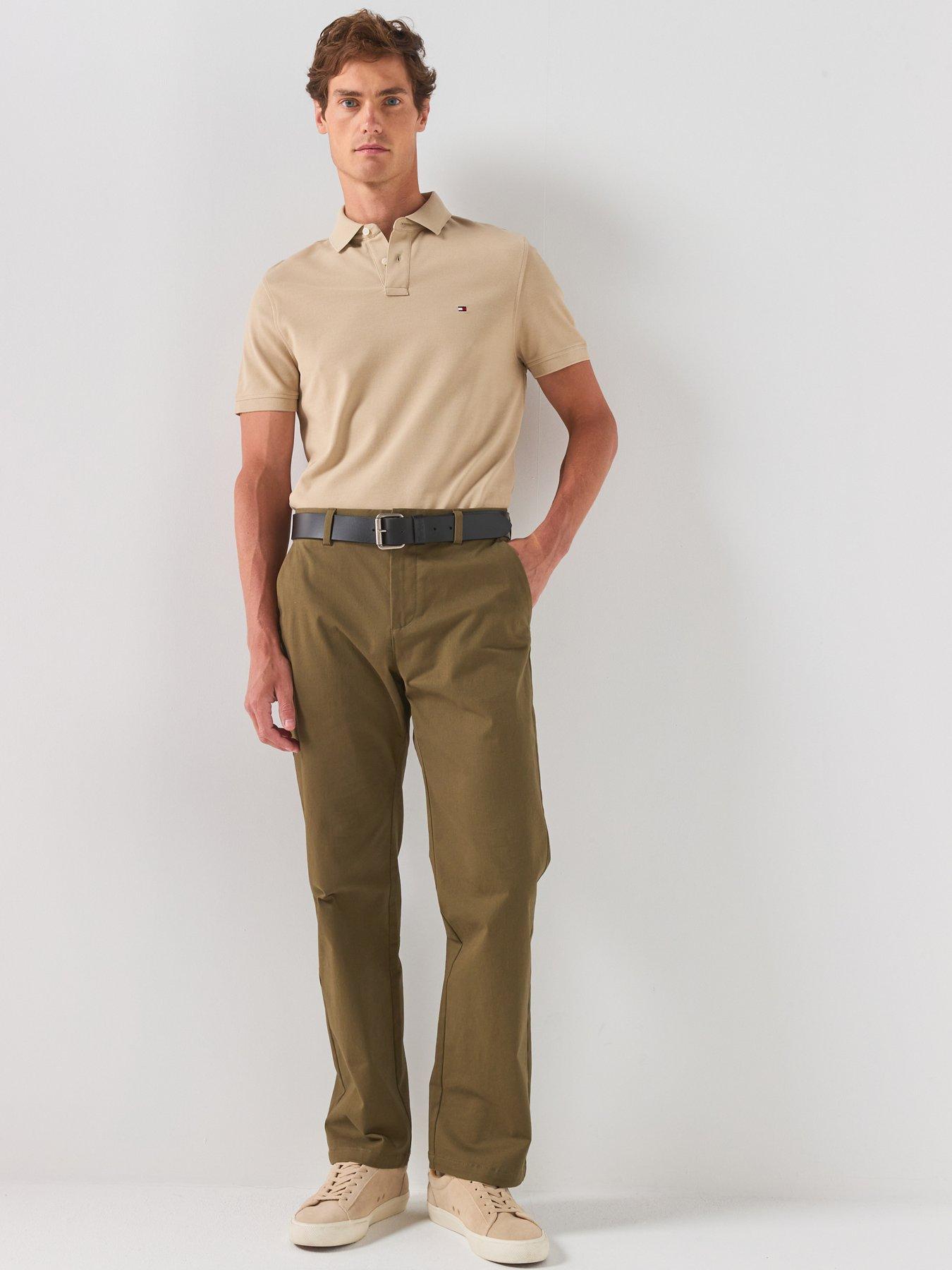 Image 3 of 5 of Tommy Hilfiger 1985 Regular Fit Polo Shirt - Beige