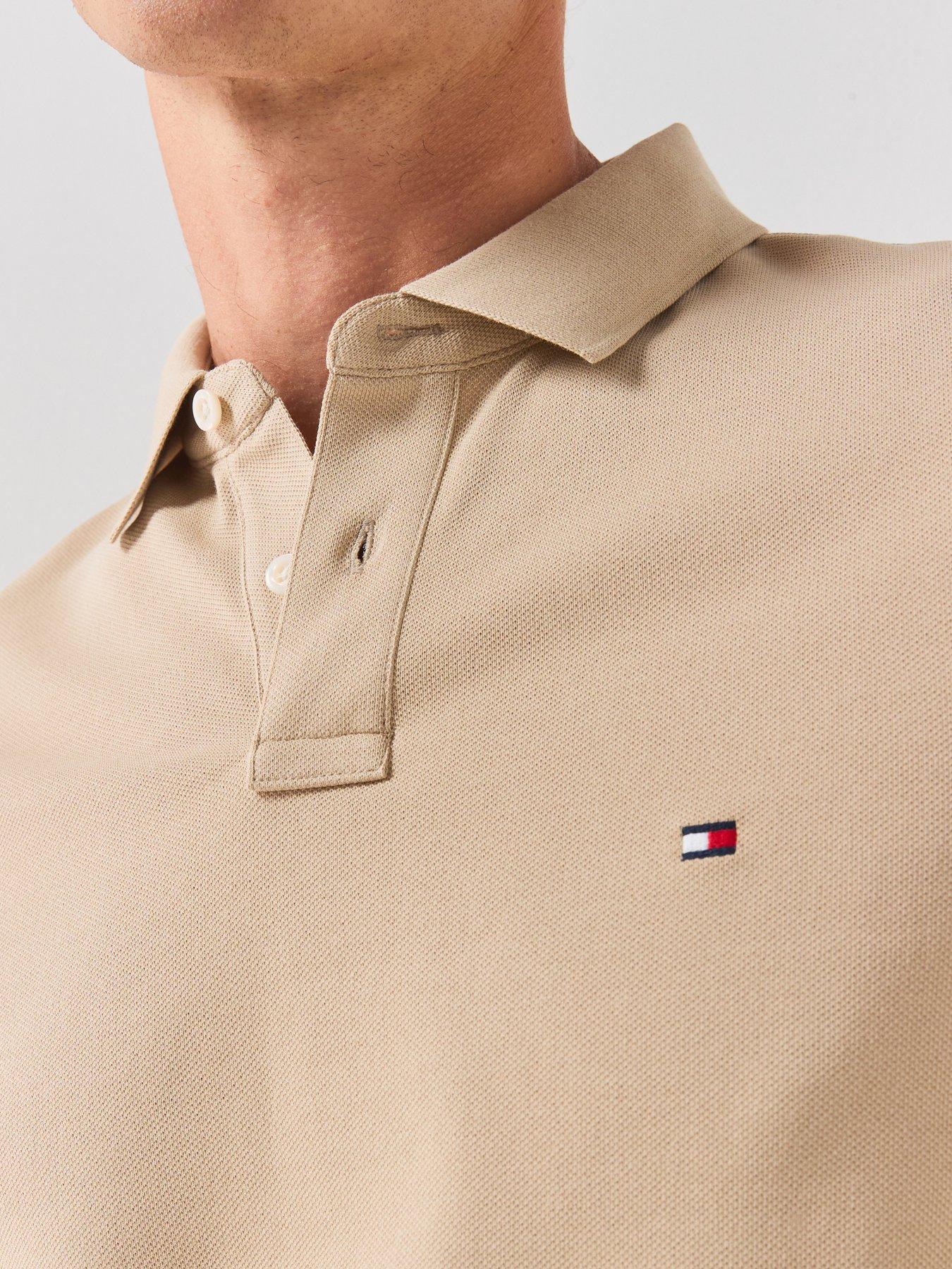 Image 5 of 5 of Tommy Hilfiger 1985 Regular Fit Polo Shirt - Beige