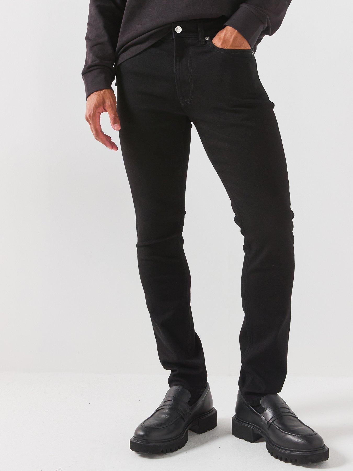 Calvin Klein Jeans Skinny Ck Classic Black Jean - Black