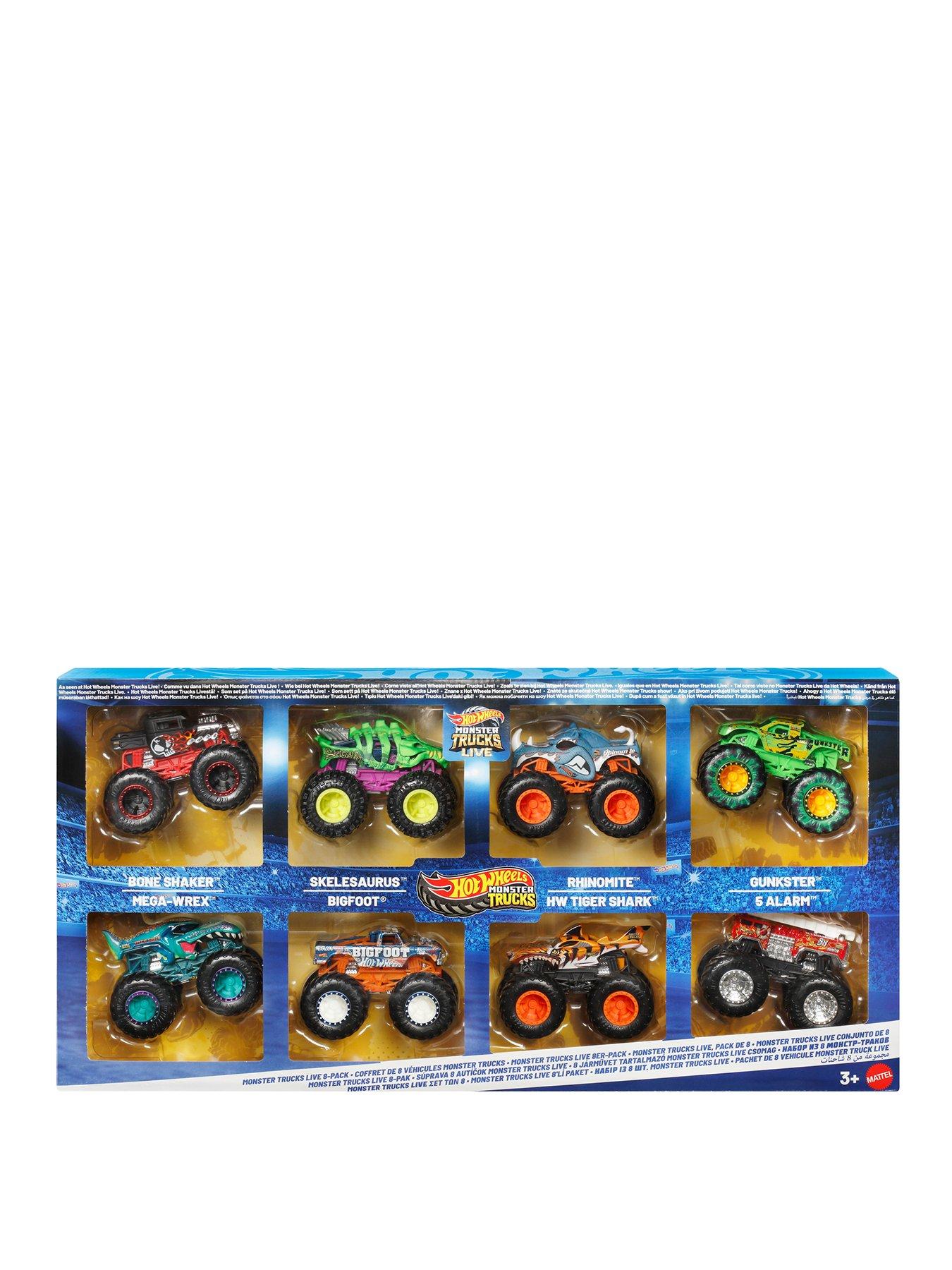 Image 1 of 3 of Hot Wheels Hw Monster Trucks 8 Pack 2026 Pkg Refresh - 21A
