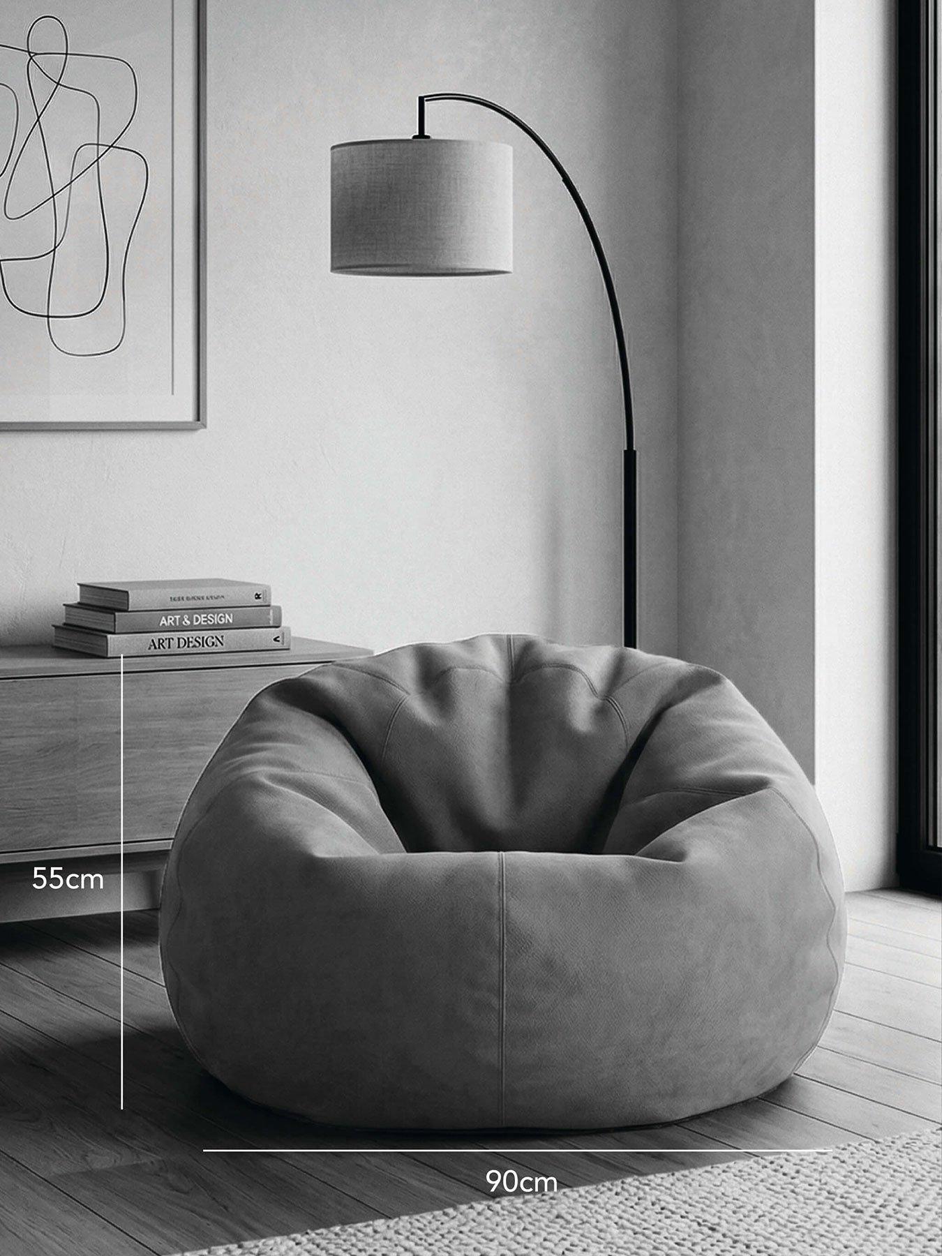 Image 4 of 4 of Old Bean Faux Leather Beanbag
