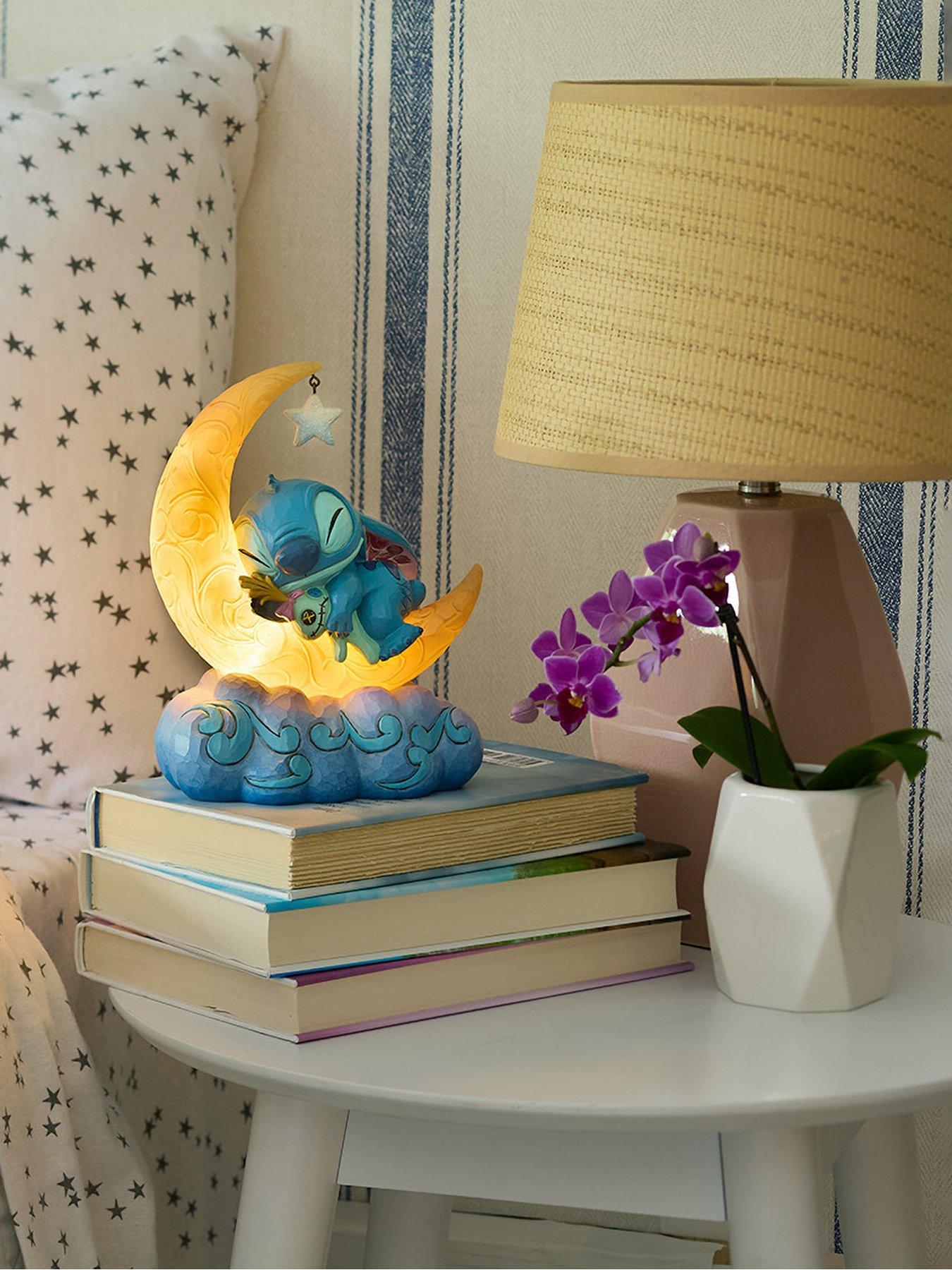 Disney Stitch & Scrump On Light-up Moon