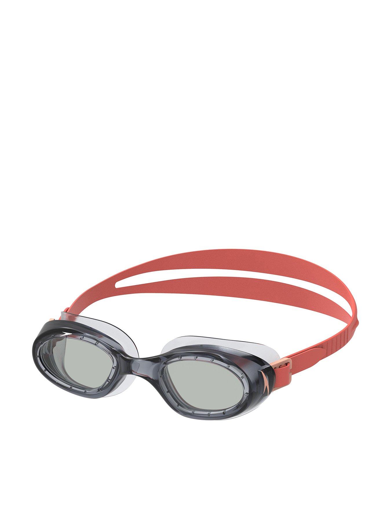Image 1 of 4 of Speedo Junior Futura Hydrospex Goggles - Grey/Orange