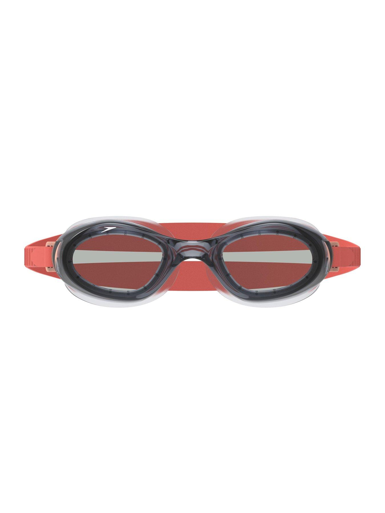 Image 2 of 4 of Speedo Junior Futura Hydrospex Goggles - Grey/Orange