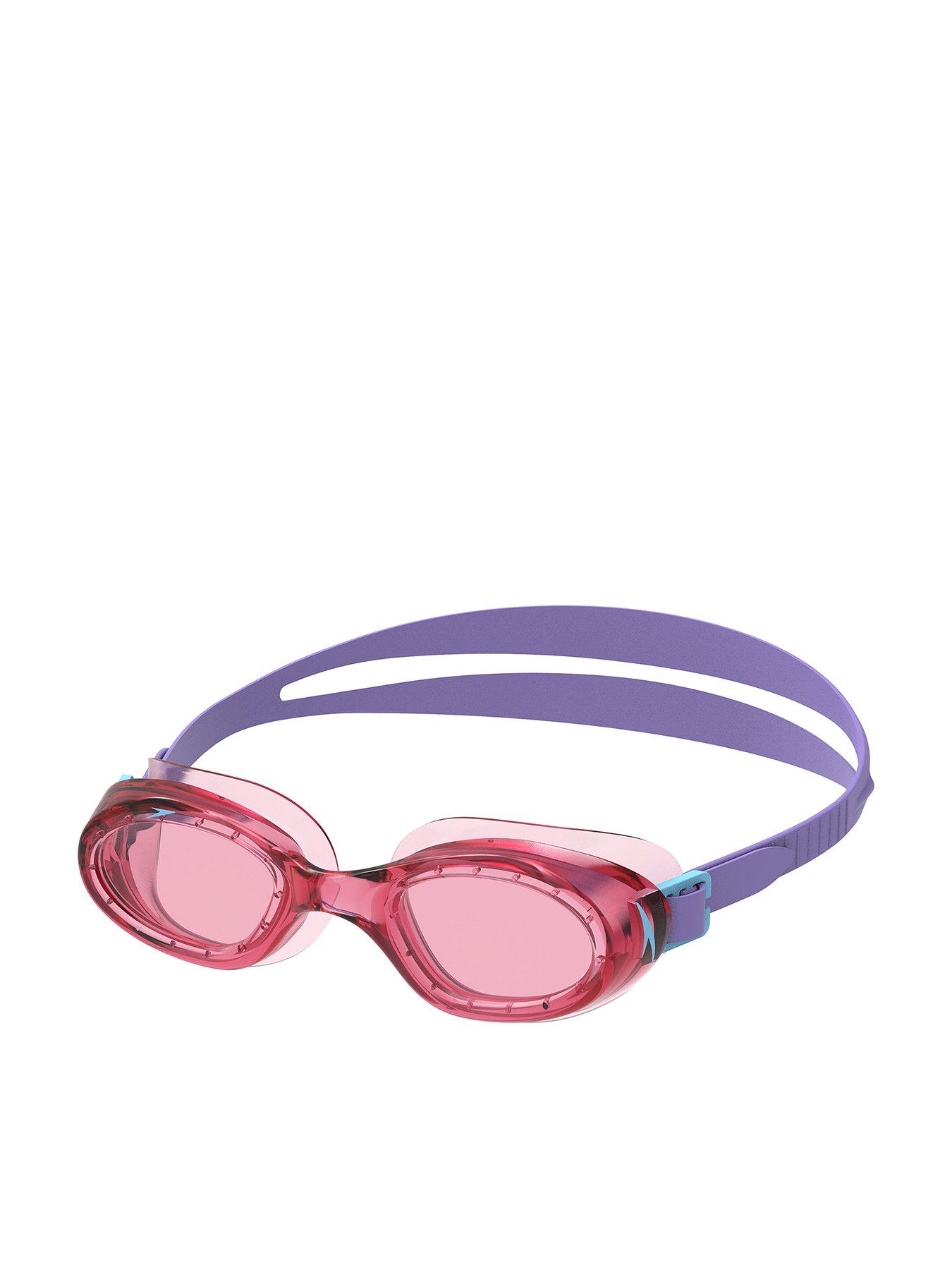 Image 1 of 4 of Speedo Junior Futura Hydrospex Goggles - Pink/Orange