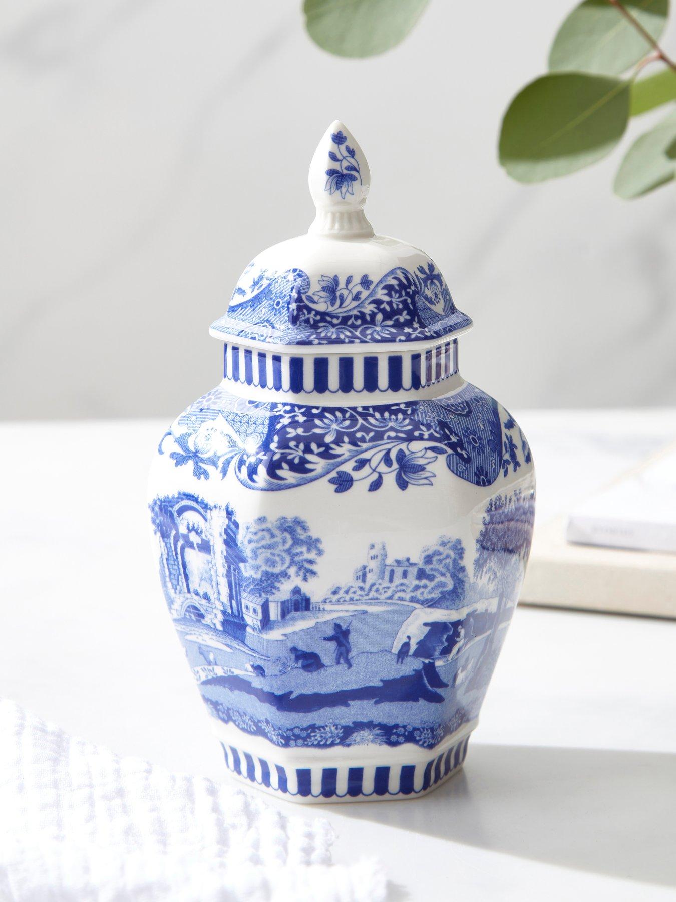 Spode Blue Italian Mini Vase
