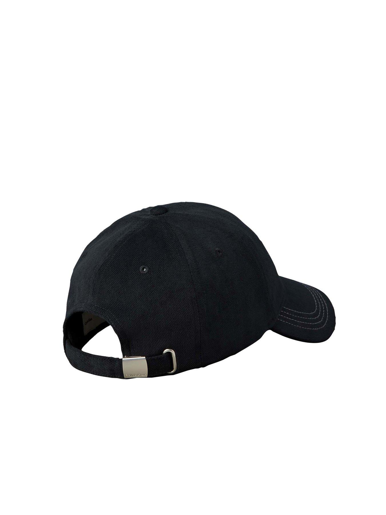 Image 2 of 3 of Calvin Klein Graphic 6 Panel Cap - Black