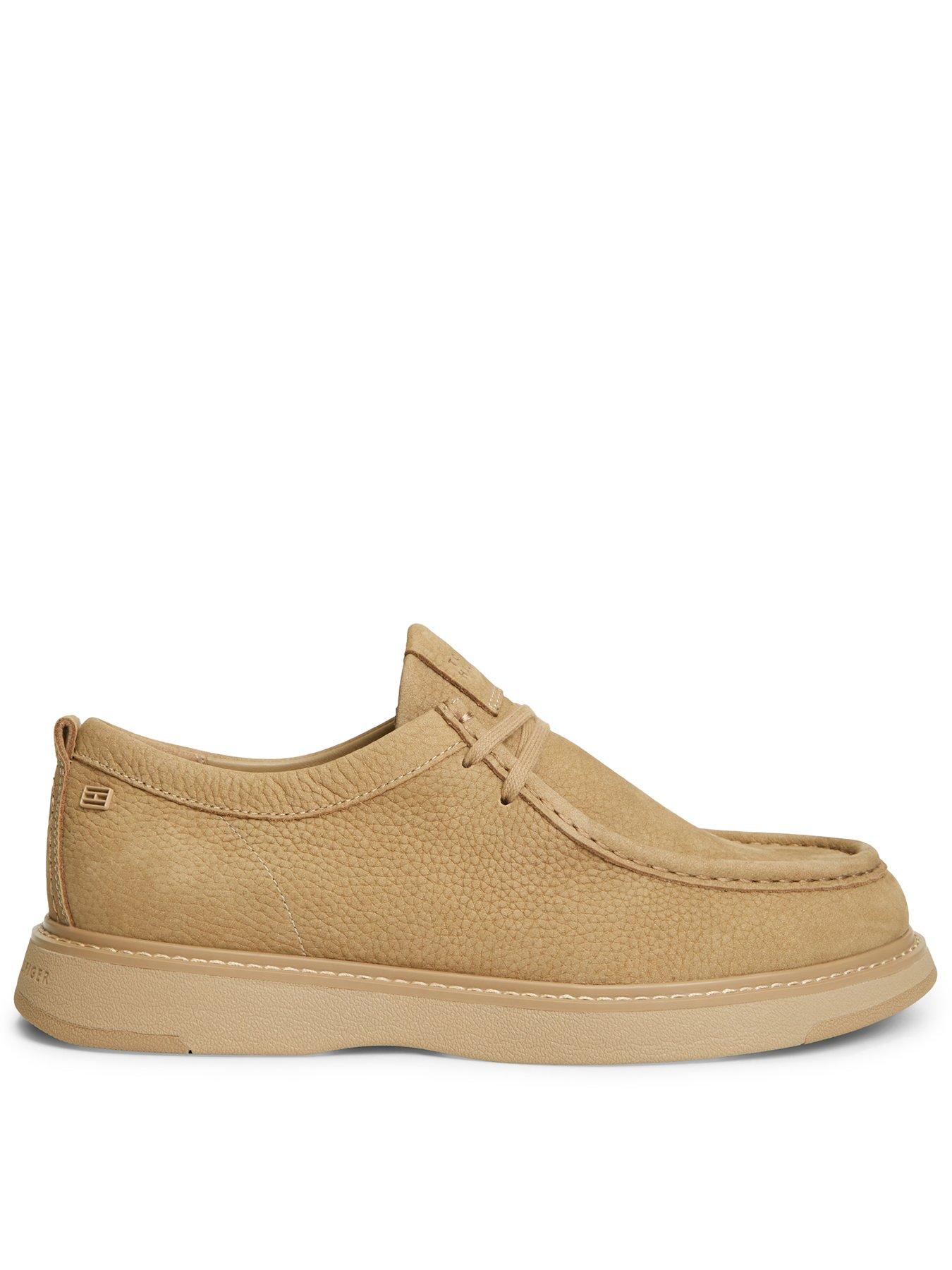 Image 1 of 6 of Tommy Hilfiger Moc Toe Shoes - Beige