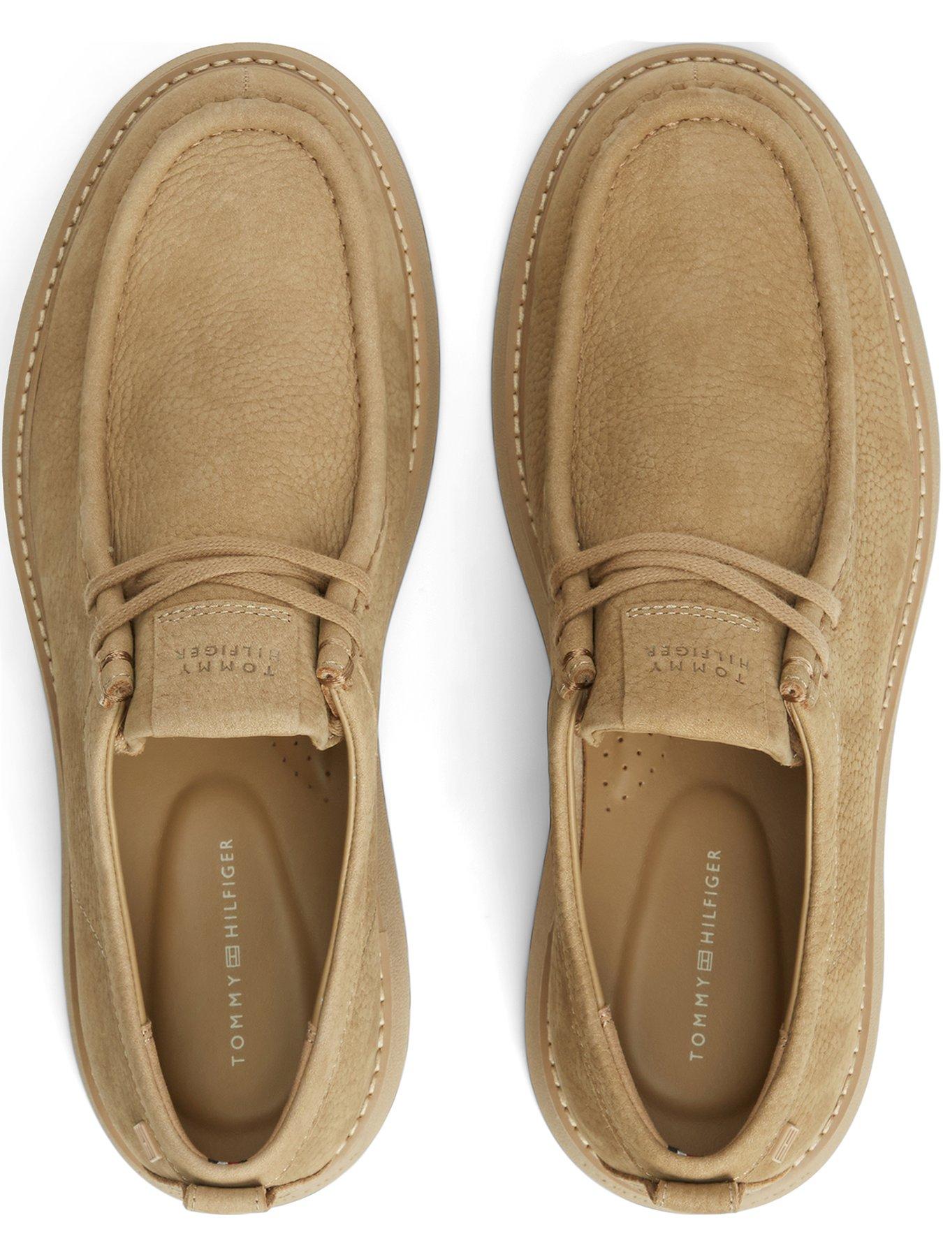 Image 4 of 6 of Tommy Hilfiger Moc Toe Shoes - Beige