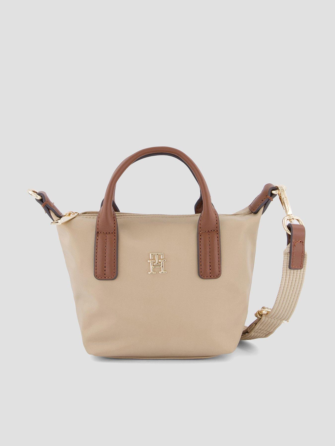 Tommy Hilfiger Popette Crossbody Tote Bag - Cream