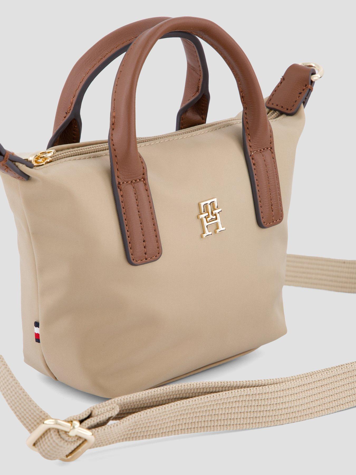 Image 4 of 5 of Tommy Hilfiger Popette Crossbody Tote Bag - Beige