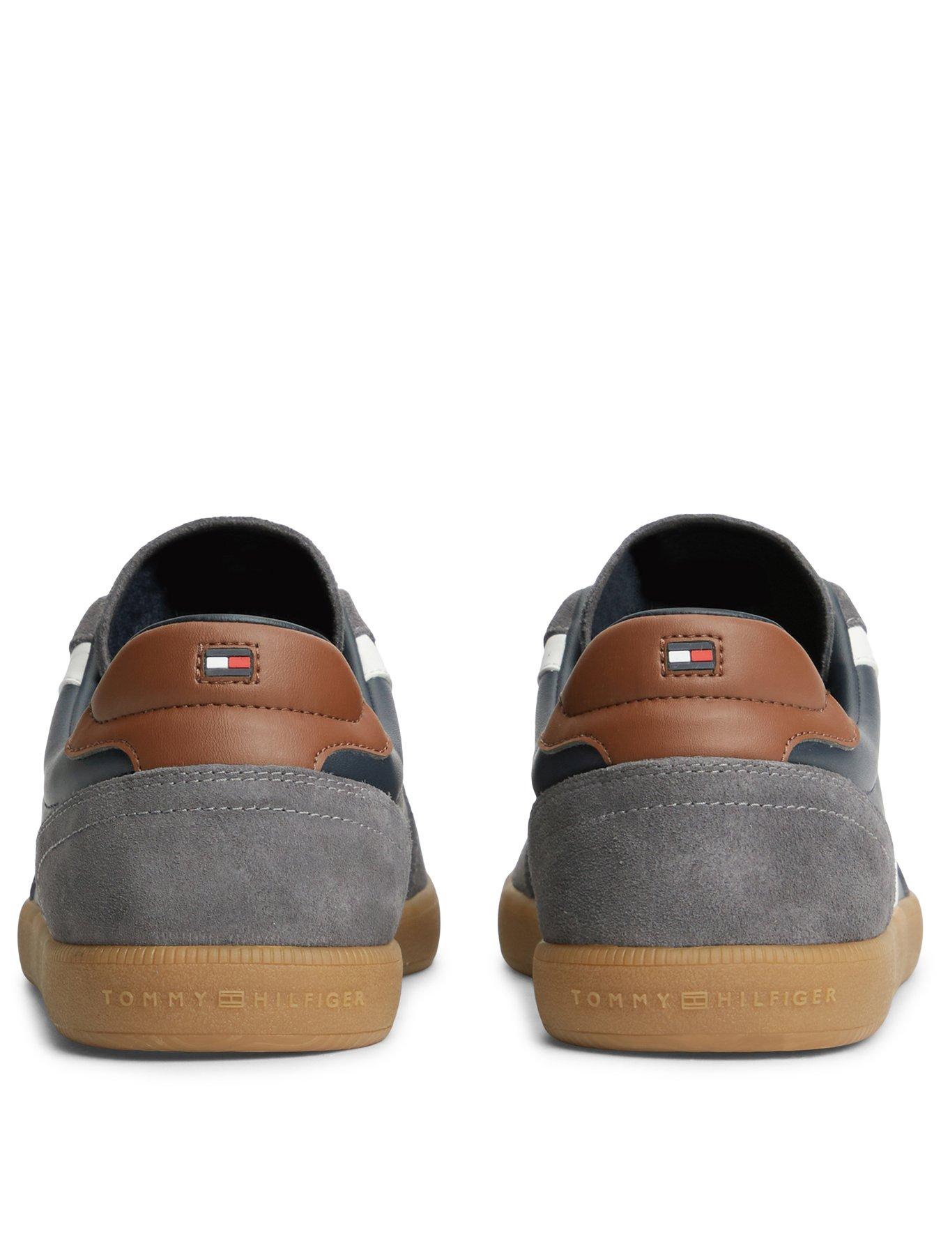 Image 3 of 6 of Tommy Hilfiger Mens Tribeca Contrast Panel Lace-Up Trainers - Blue