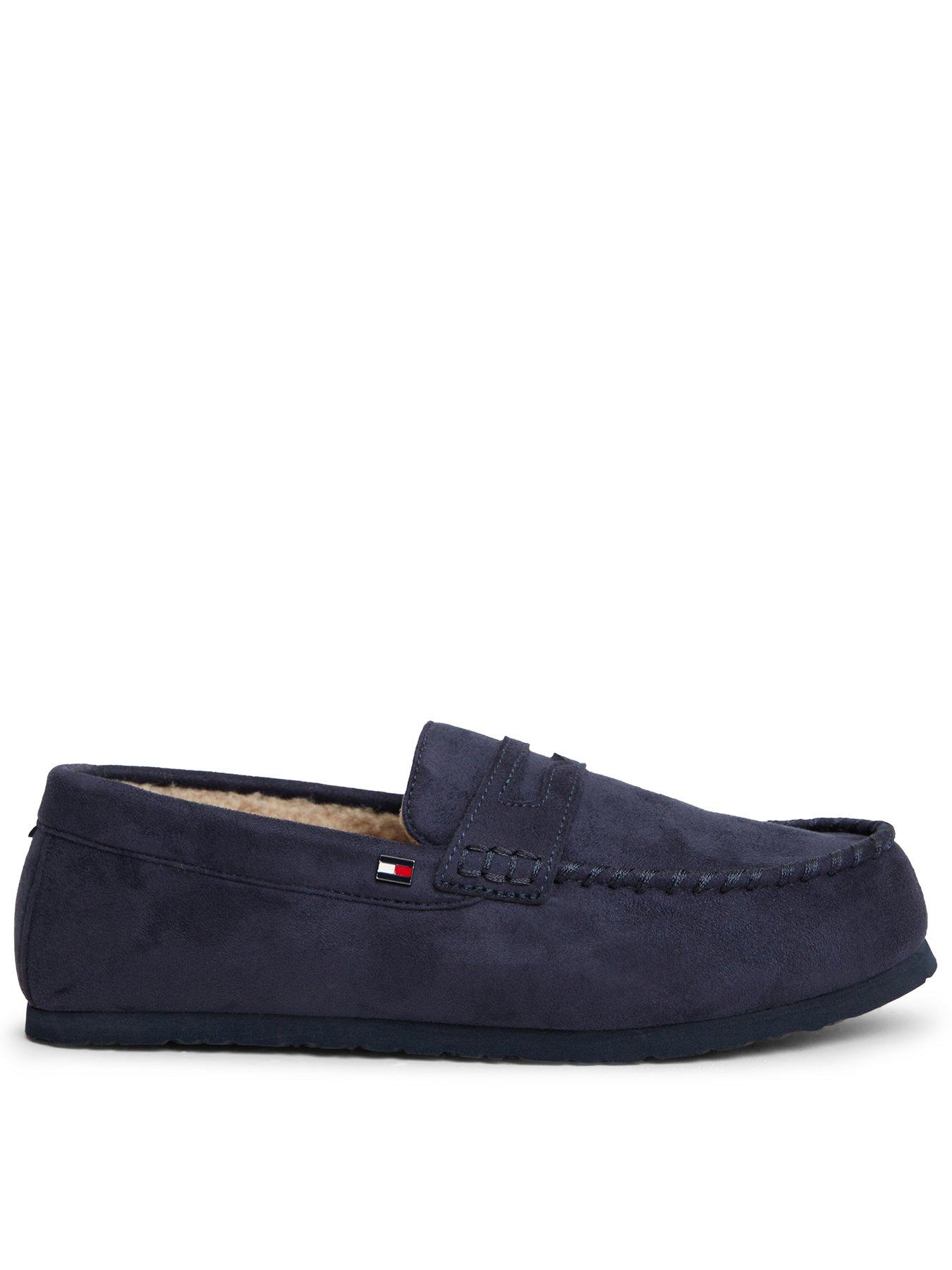 Tommy Hilfiger Men's Driver Moccasin Slippers Blue Size 7 (41) - Image 3