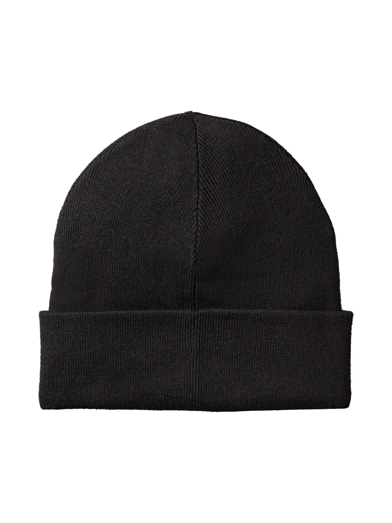 Image 2 of 3 of Calvin Klein Signature Logo Beanie - Black