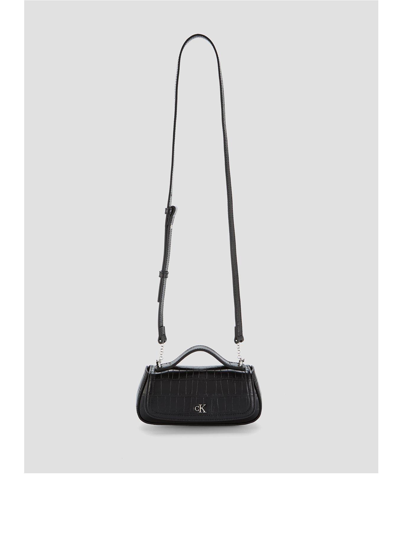 Calvin Klein Ck Croc Top Handle Bag