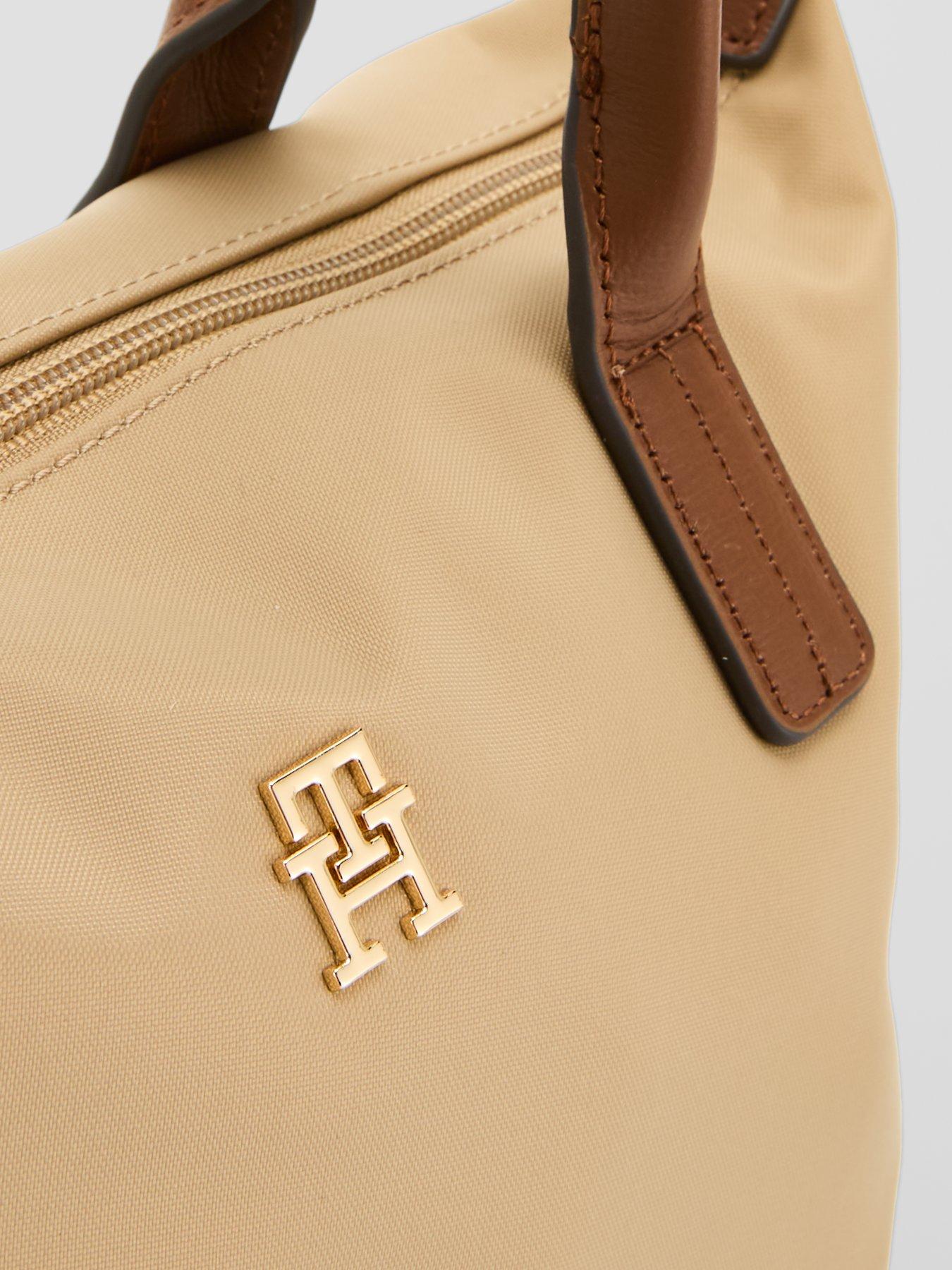 Image 3 of 6 of Tommy Hilfiger Popette Crossbody Tote Bag - Beige