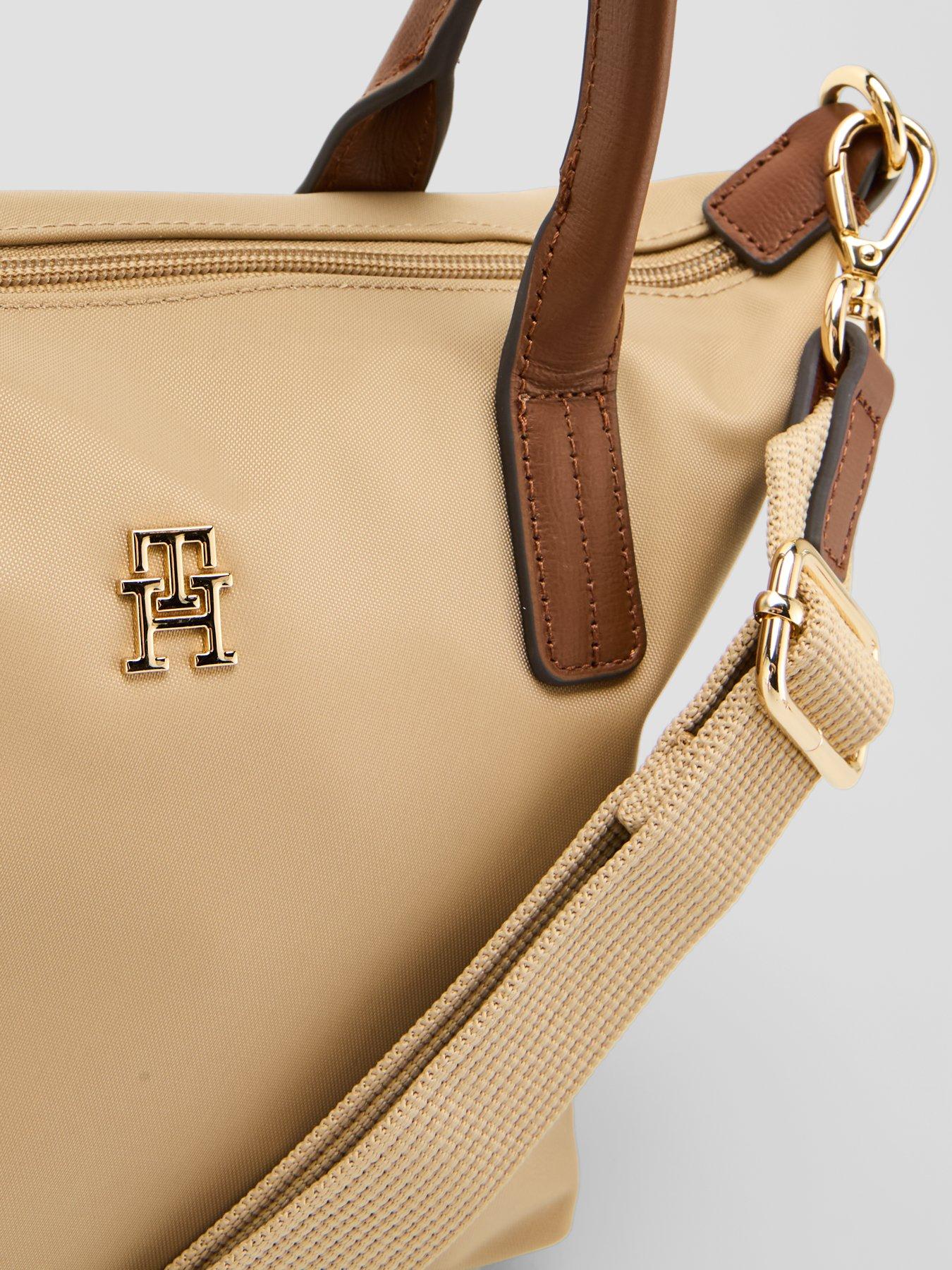 Image 6 of 6 of Tommy Hilfiger Popette Crossbody Tote Bag - Beige