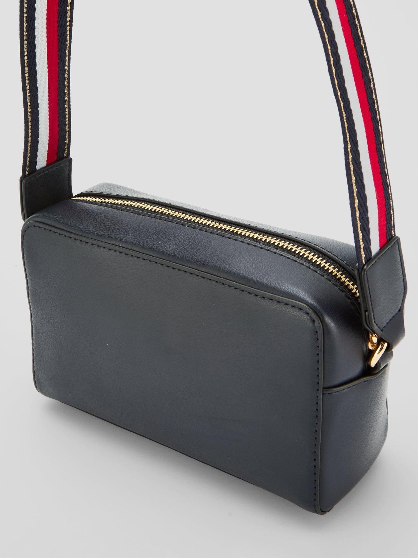 Image 3 of 5 of Tommy Hilfiger Monogram Global Stripe Camera Bag - Blue