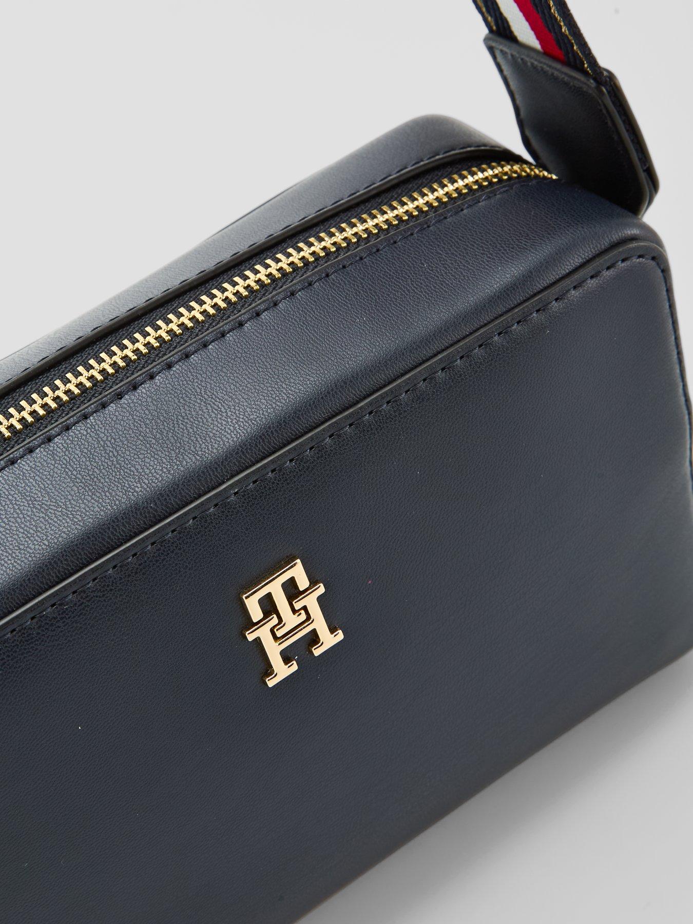 Image 4 of 5 of Tommy Hilfiger Monogram Global Stripe Camera Bag - Blue