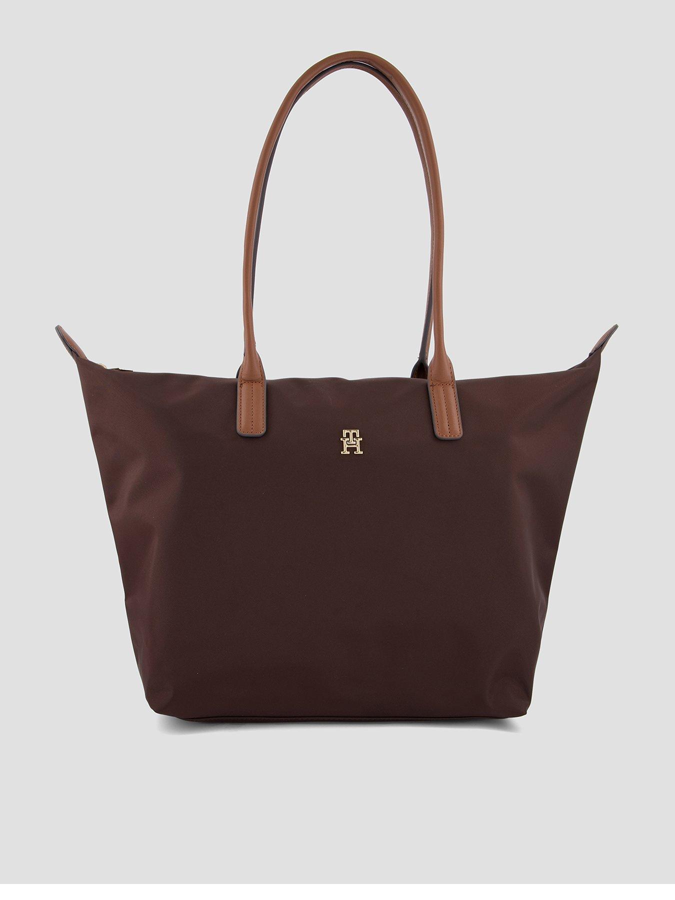 Tommy Hilfiger Popette Tote Bag, Brown, Women