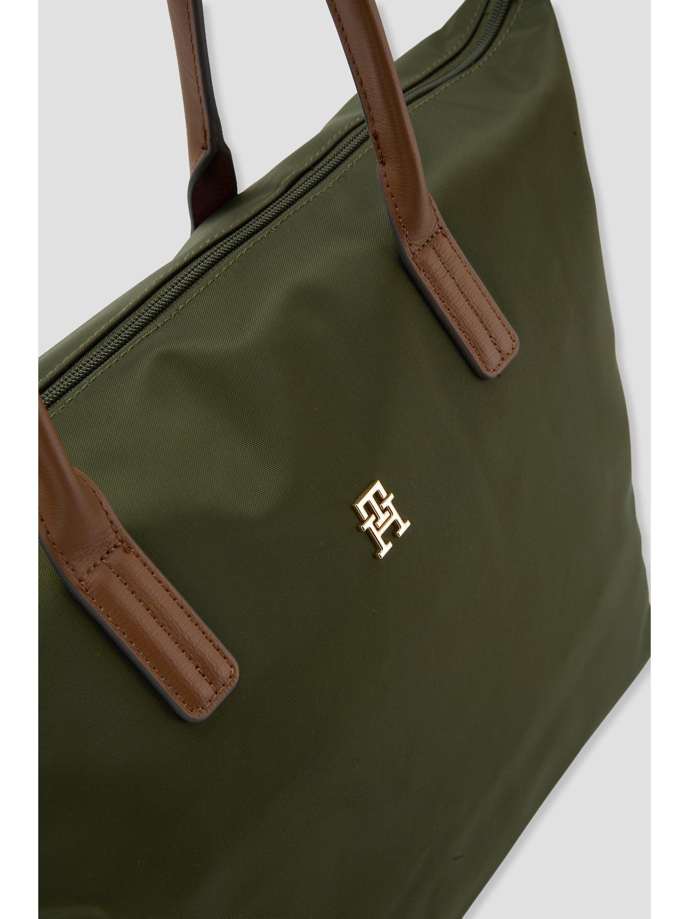 Image 4 of 6 of Tommy Hilfiger Popette Tote Bag - Dark Green