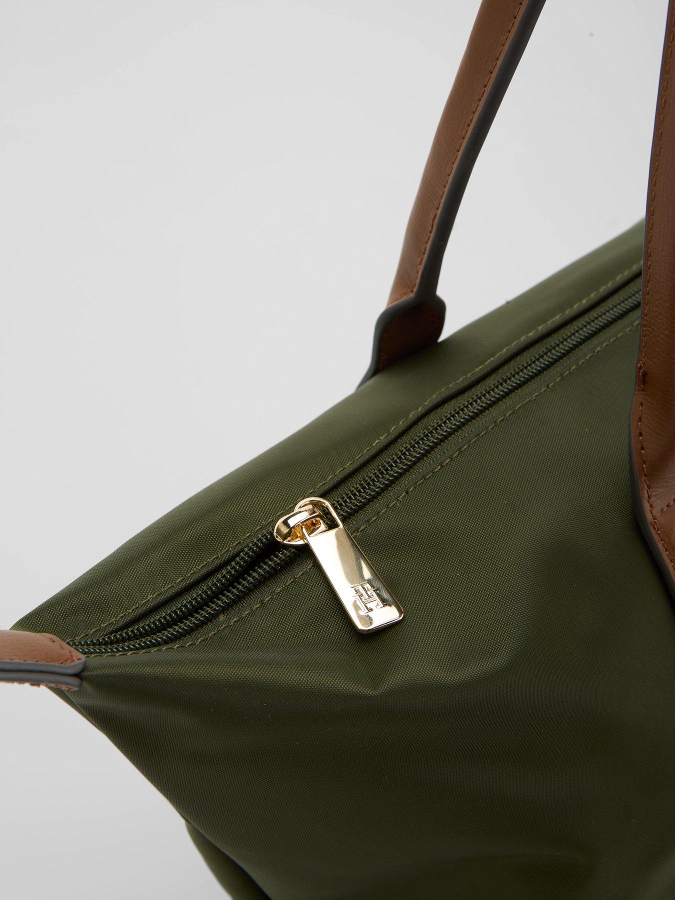 Image 5 of 6 of Tommy Hilfiger Popette Tote Bag - Dark Green