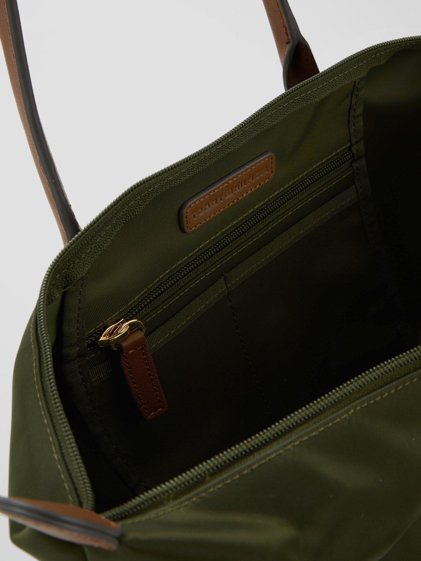 Image 6 of 6 of Tommy Hilfiger Popette Tote Bag - Dark Green