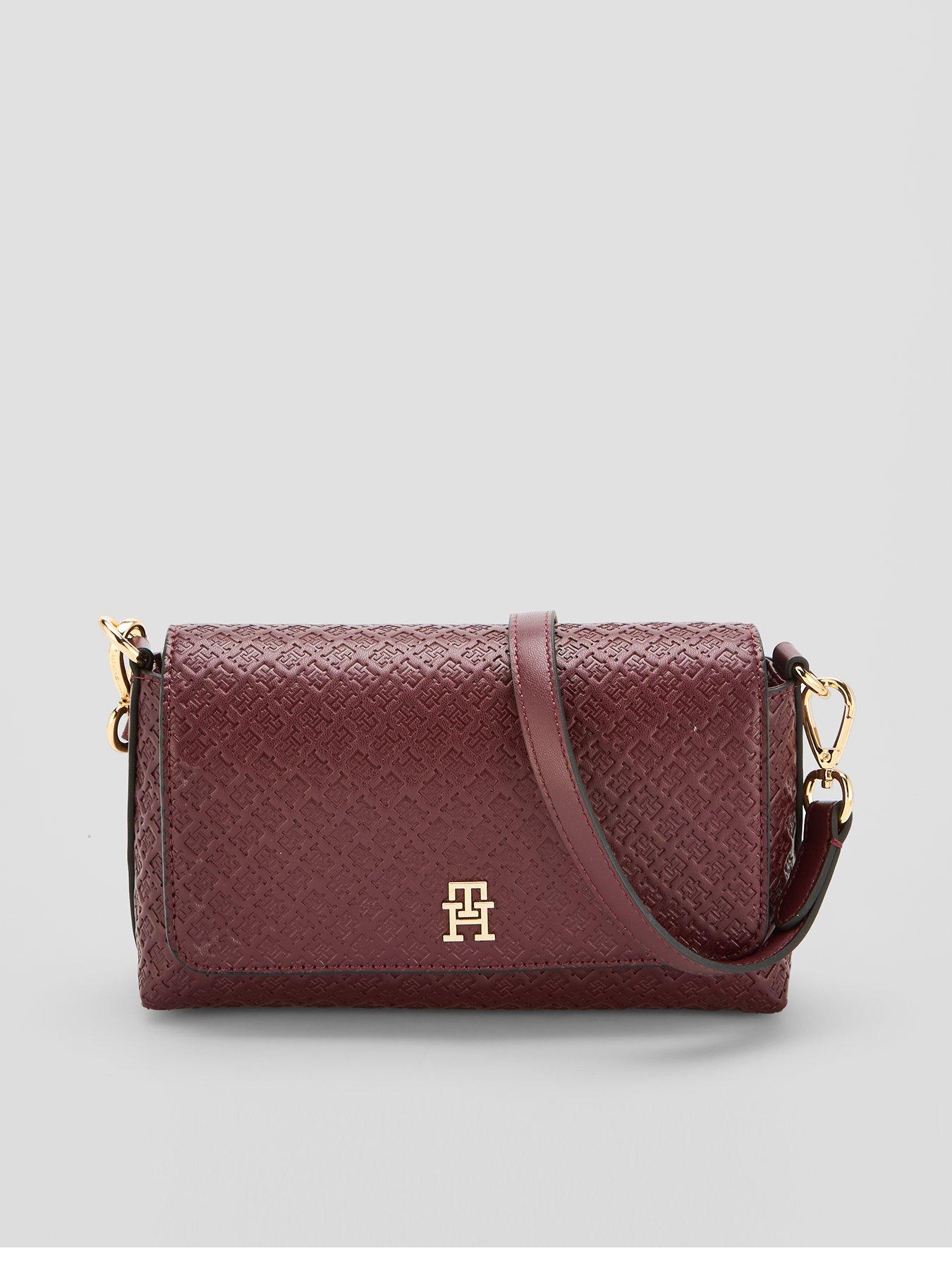 Tommy Hilfiger Hilfiger Icon Convertible Crossbody Bag - Red
