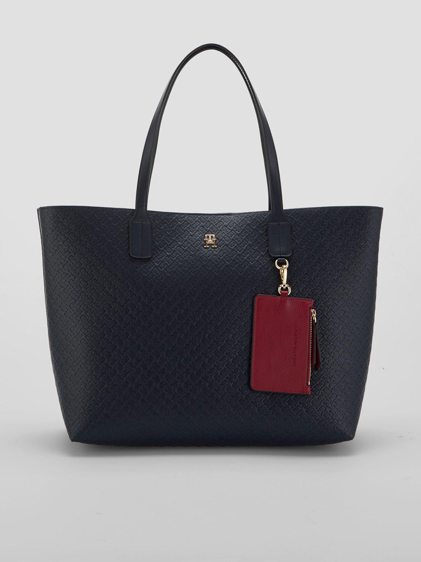 Tommy Hilfiger Hilfiger Icon Coin Purse Tote Bag - Blue