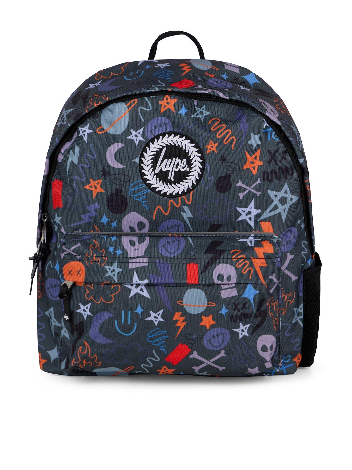 Image 1 of 6 of Hype Electric Doodle Backpack - Khaki