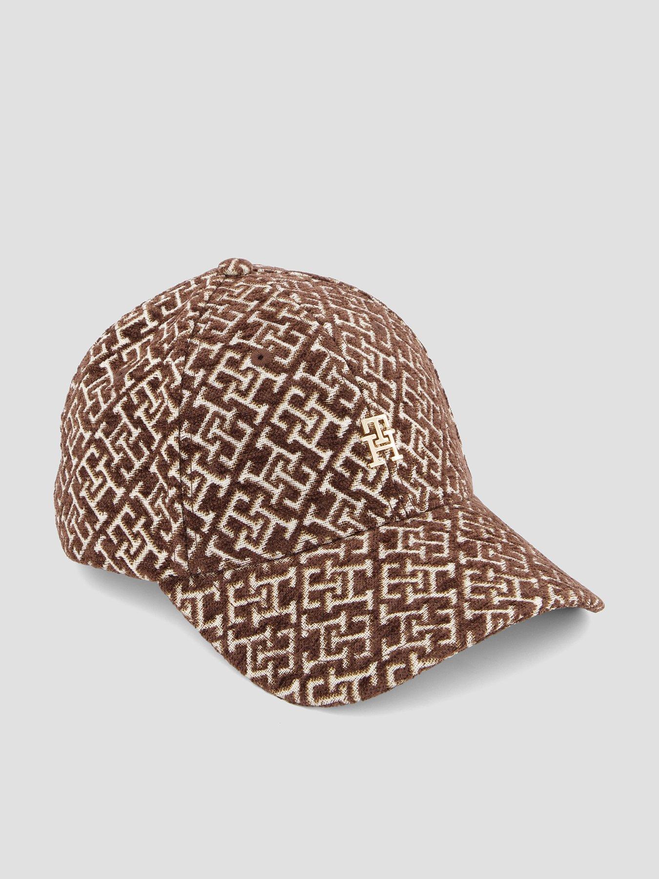 Tommy Hilfiger TH Monogram Jacquard Baseball Cap - Brown