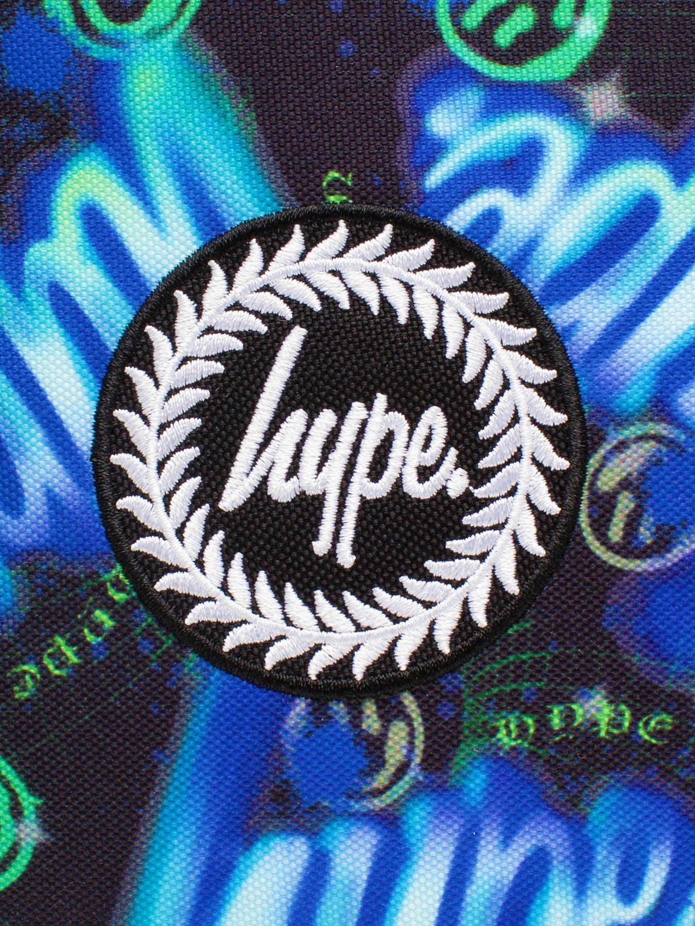 Image 3 of 4 of Hype Electric Smile Script Lunch Box - Blue