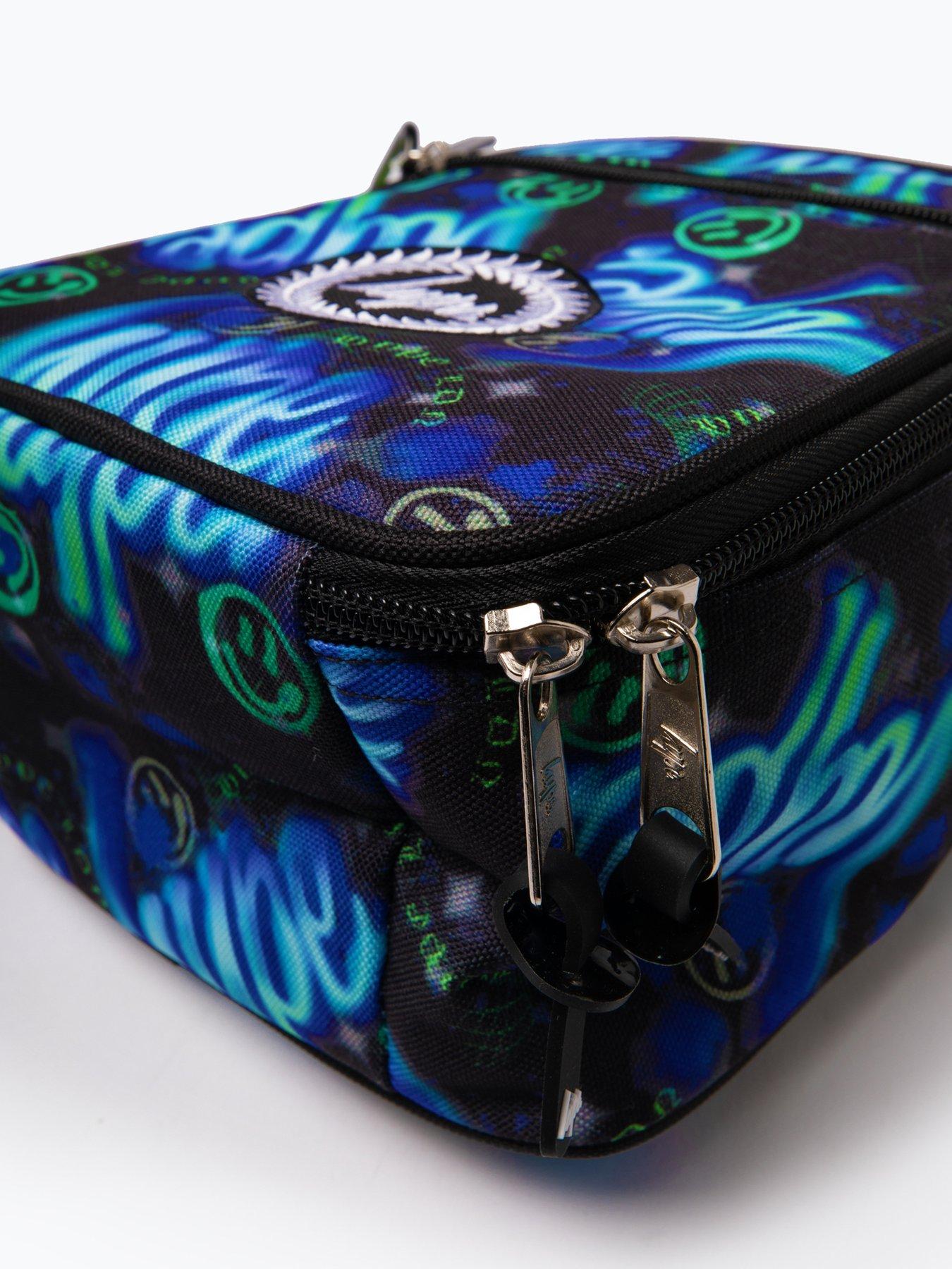 Image 4 of 4 of Hype Electric Smile Script Lunch Box - Blue