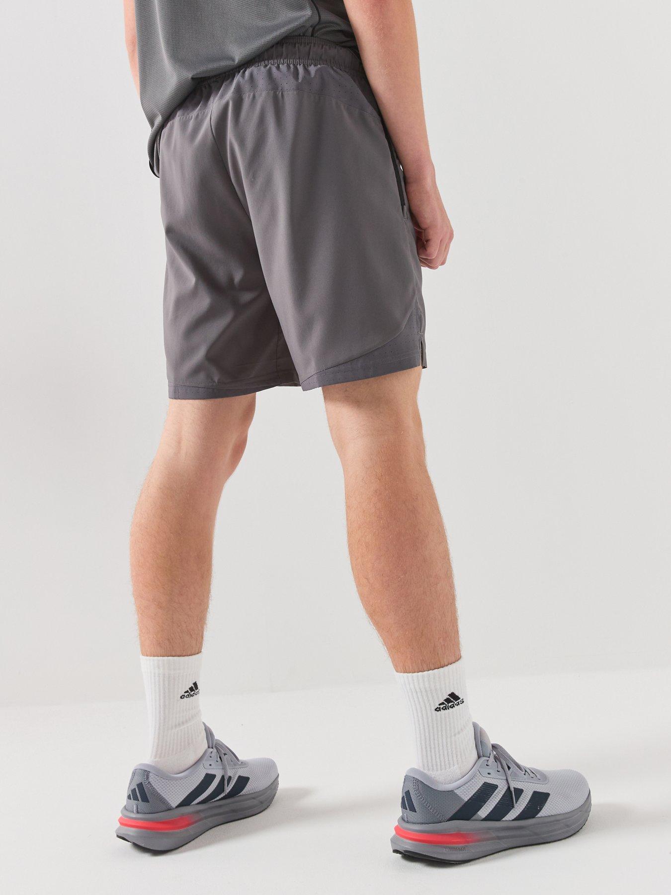 Image 2 of 6 of adidas Junior Boys Tech Apparel Shorts - Dark Grey