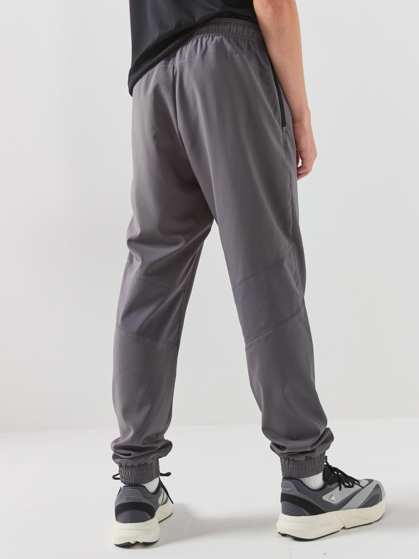 Image 2 of 6 of adidas Junior Boys Tech Apparel Trousers - Grey