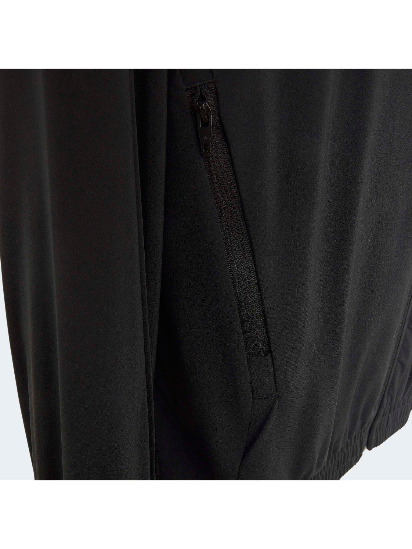 Image 5 of 5 of adidas Kids' Hooded CLIMACOOL Track Top - Black/Reflective Silver