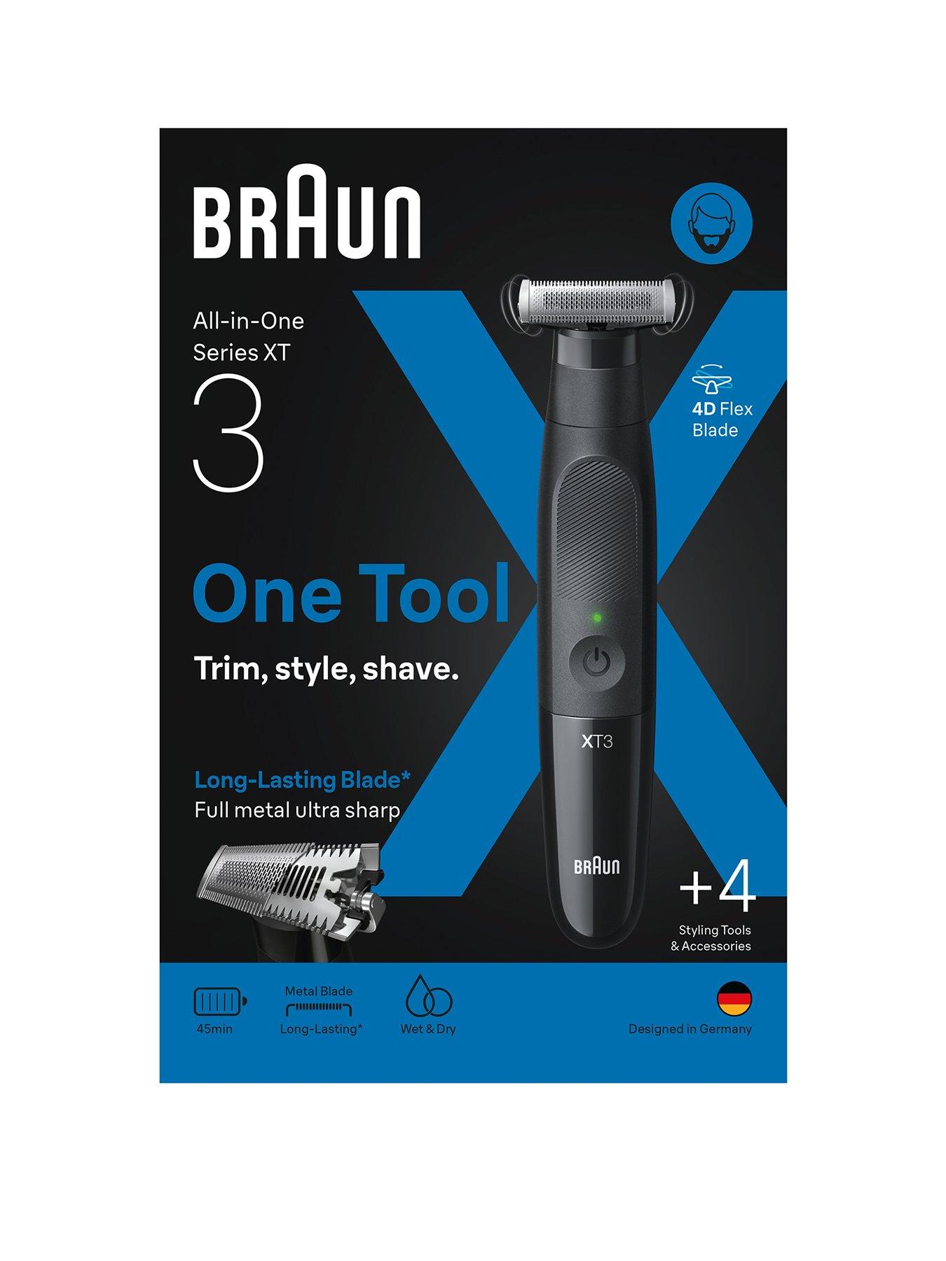 Braun Braun Series X, Beard Trimmer For Facial Hair Removal, XT3100