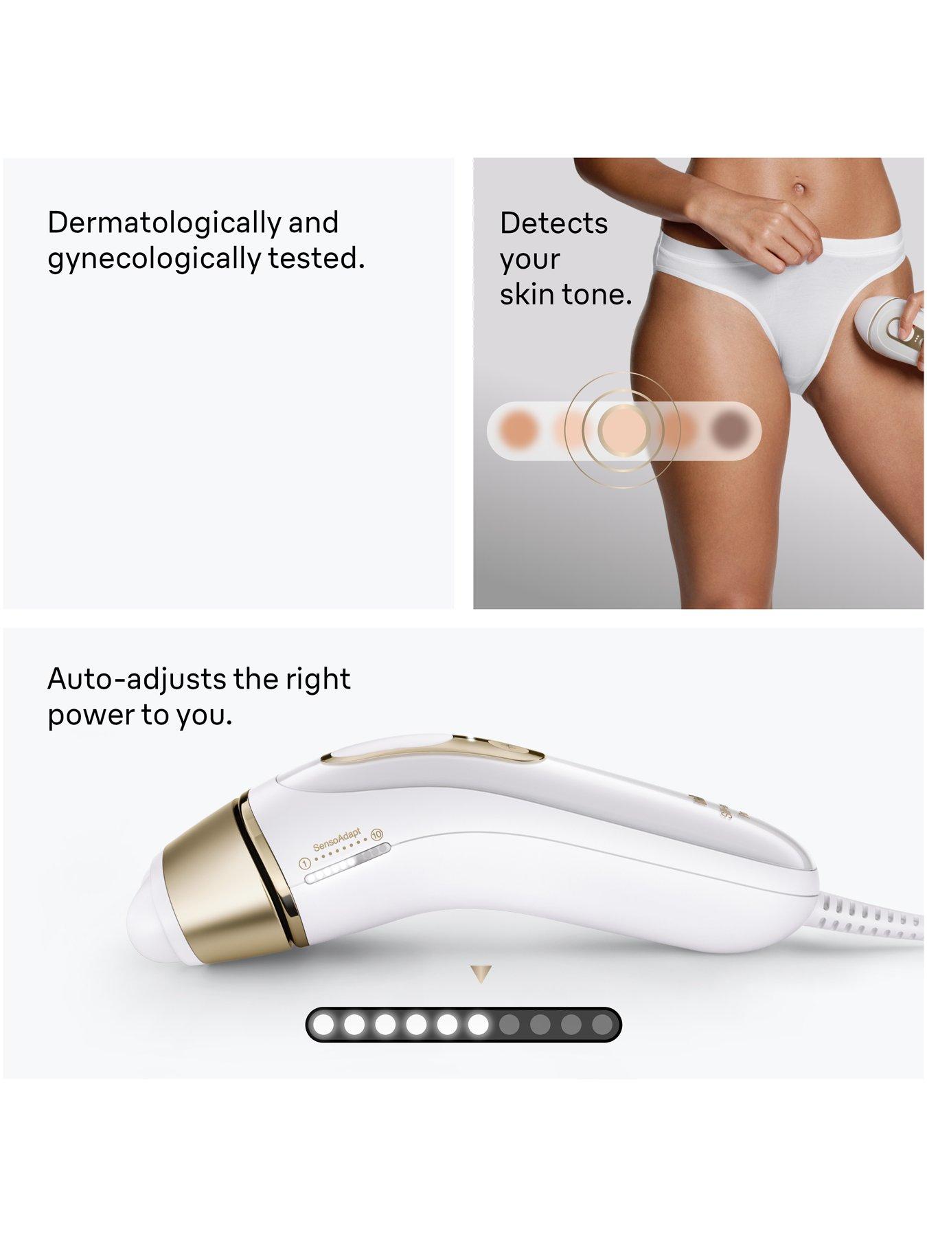 Image 6 of 7 of Braun IPL Silk-expert Pro 5, At Home Hair Removal, 3 Attachment Heads, PL5351