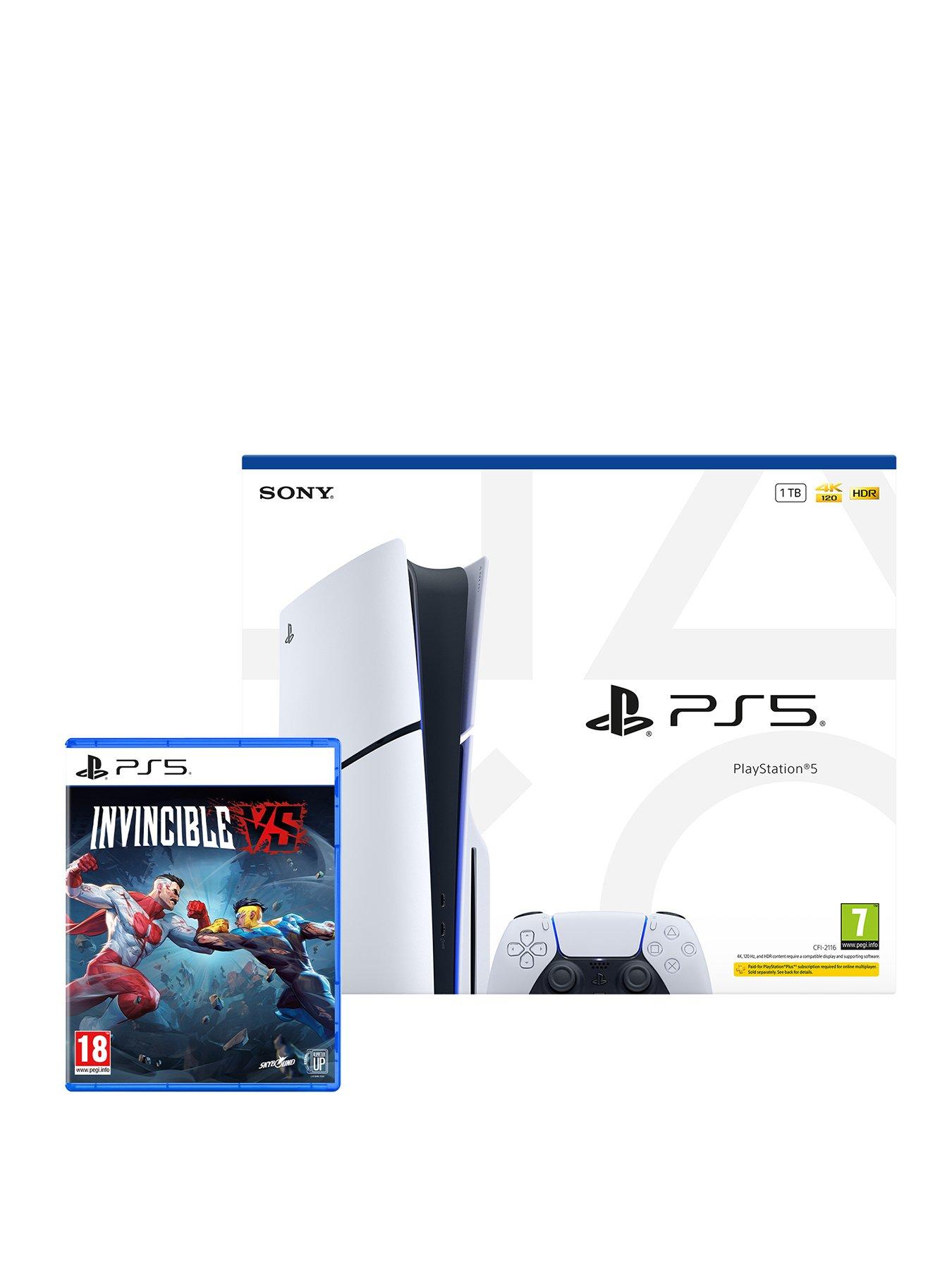 Playstation PlayStation®5 Disc Console – 1TB  &  Invincible VS