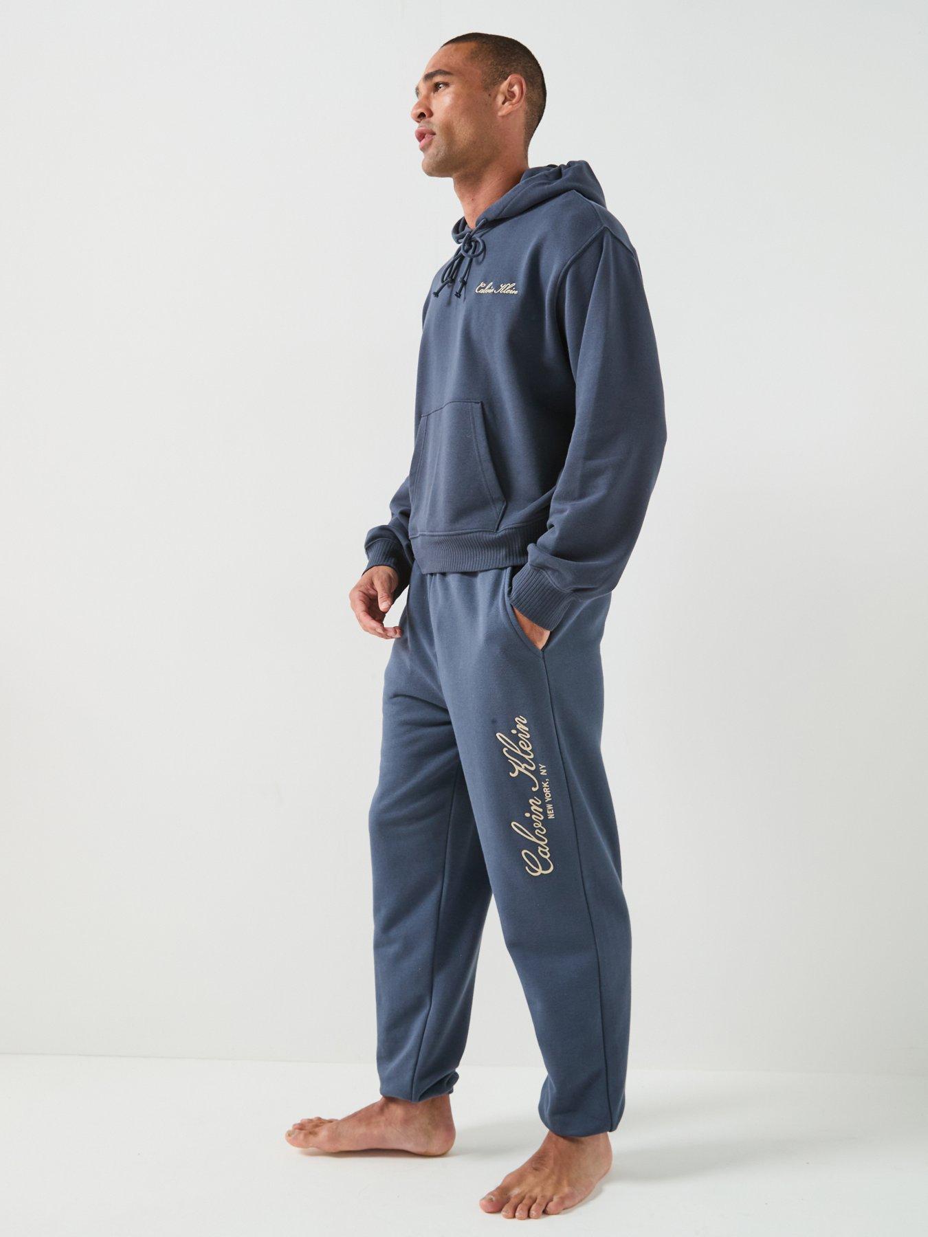 Image 3 of 6 of Calvin Klein Script Tracksuits - Blue
