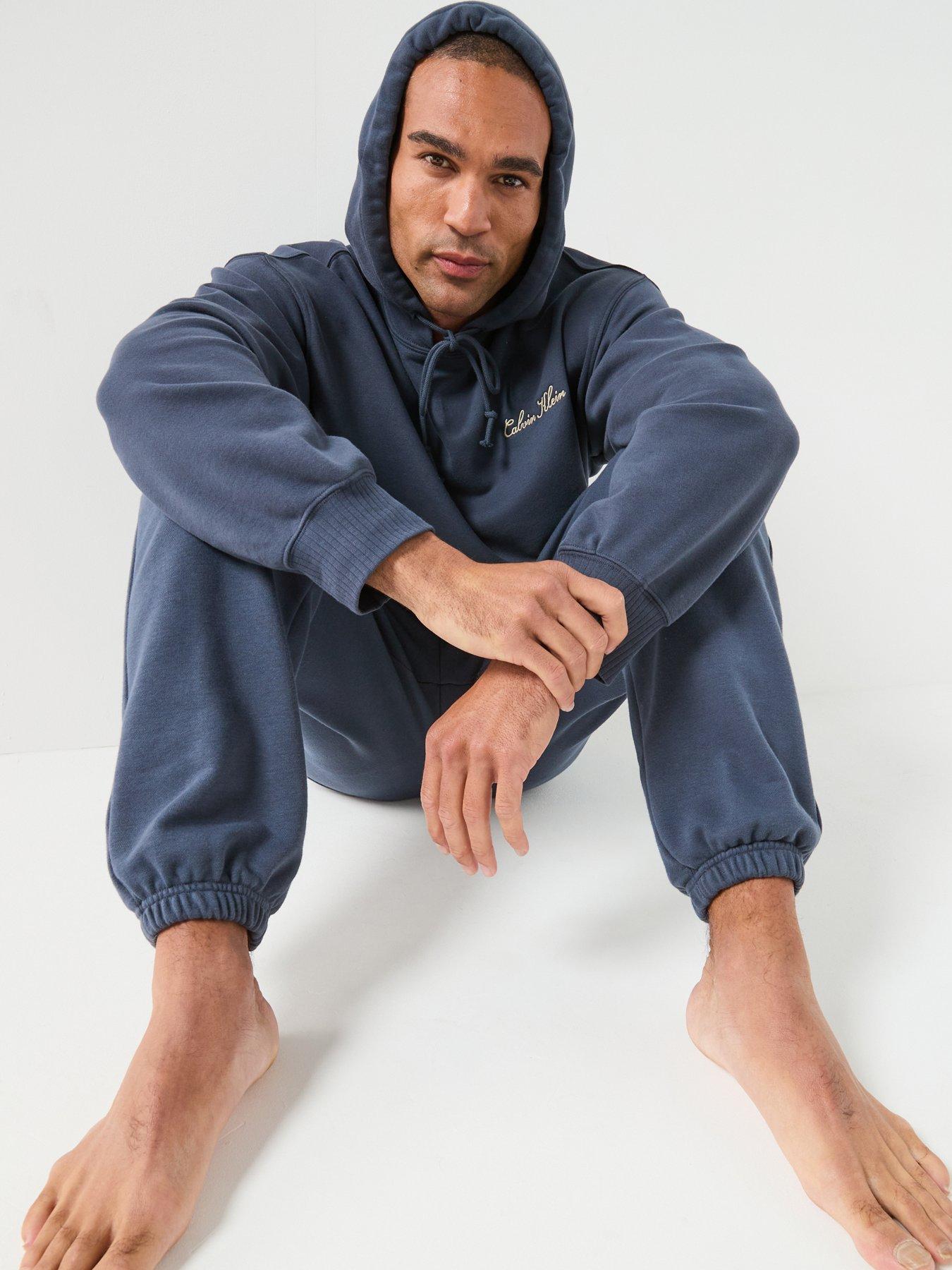 Image 5 of 6 of Calvin Klein Script Tracksuits - Blue