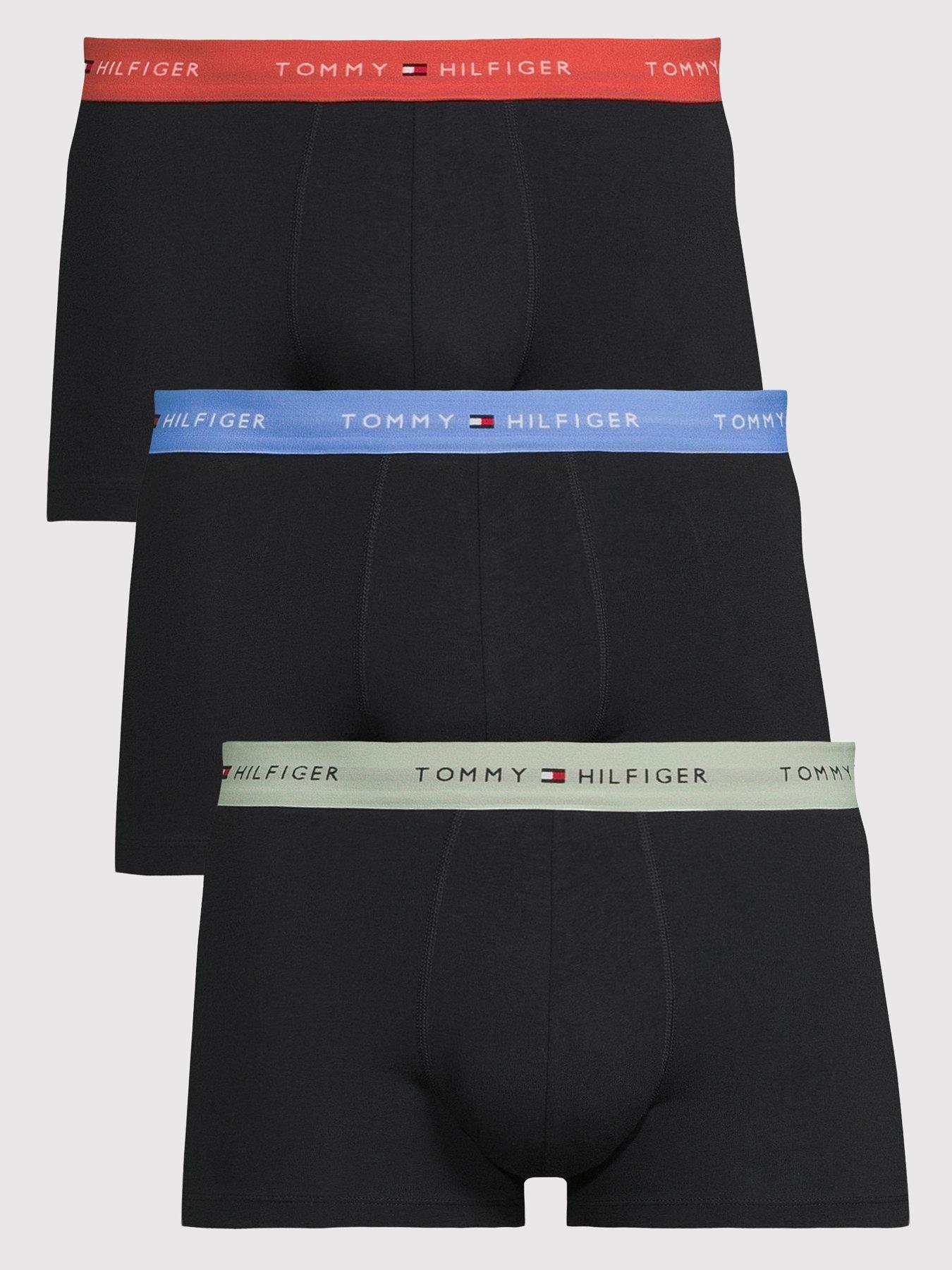 Image 1 of 3 of Tommy Hilfiger 3 Pack Trunks - Black