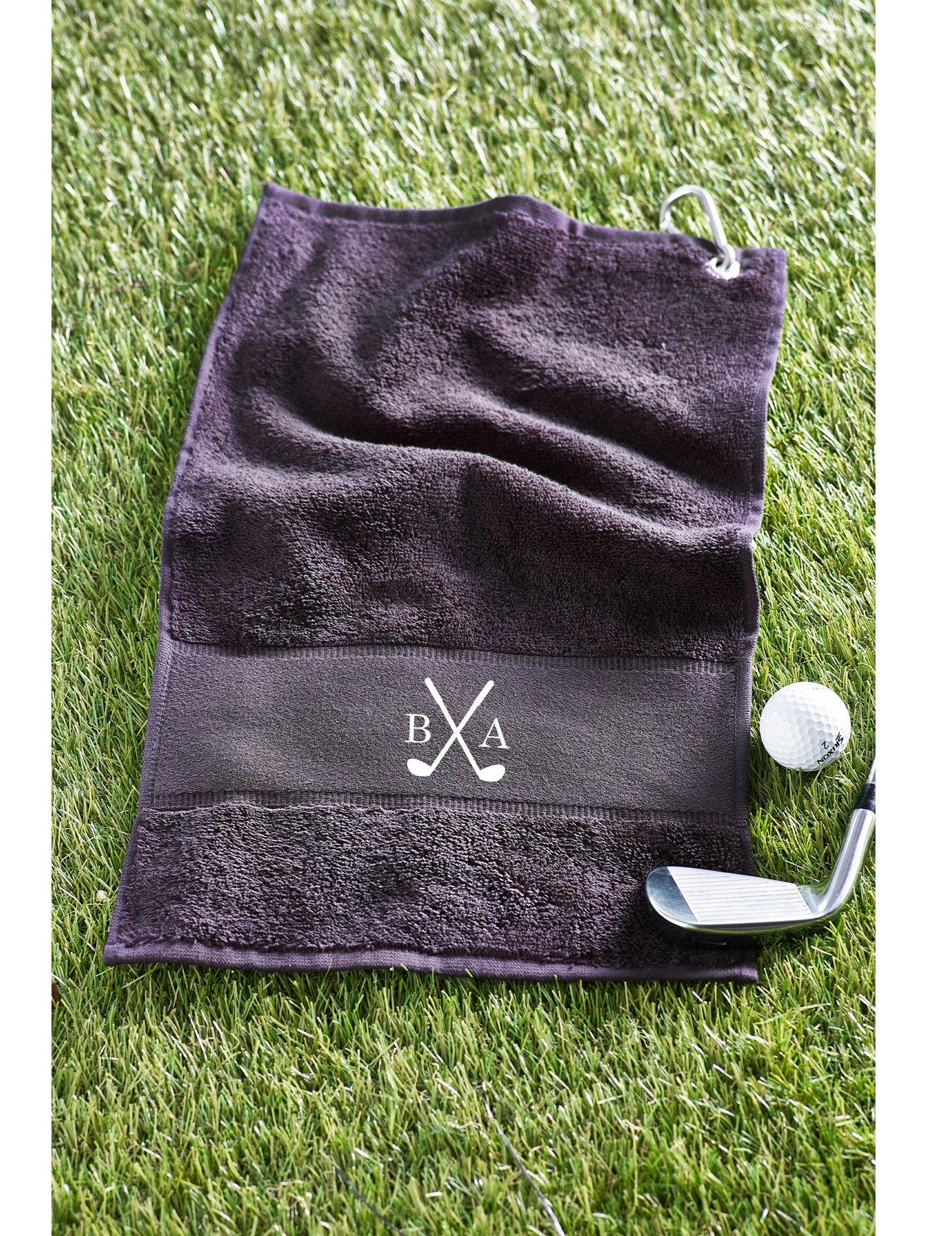 Image 2 of 3 of Love Abode Personalised Golf Towel