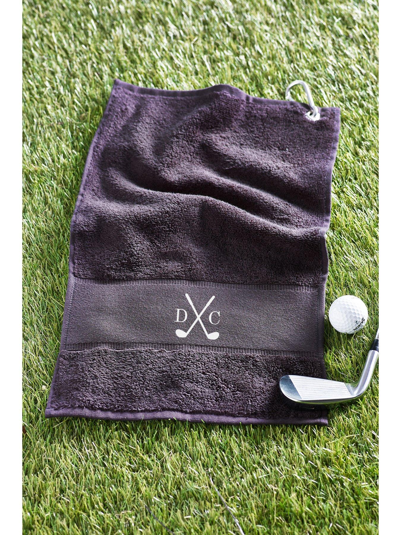 Image 3 of 3 of Love Abode Personalised Golf Towel