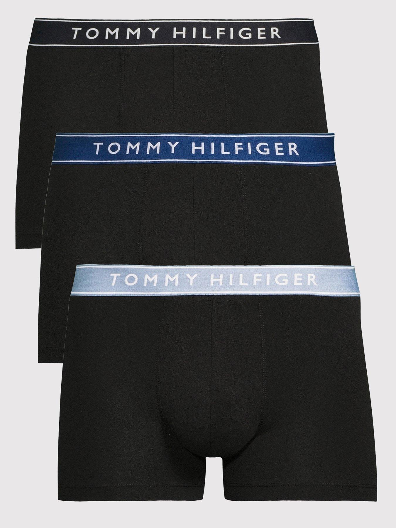 Tommy Hilfiger 3 Pack Trunks - Black