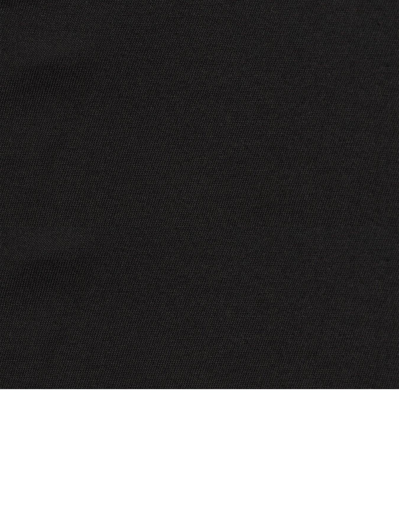 Image 6 of 6 of Calvin Klein Short Sleeve 3 Pack Crew T-Shirt - Black