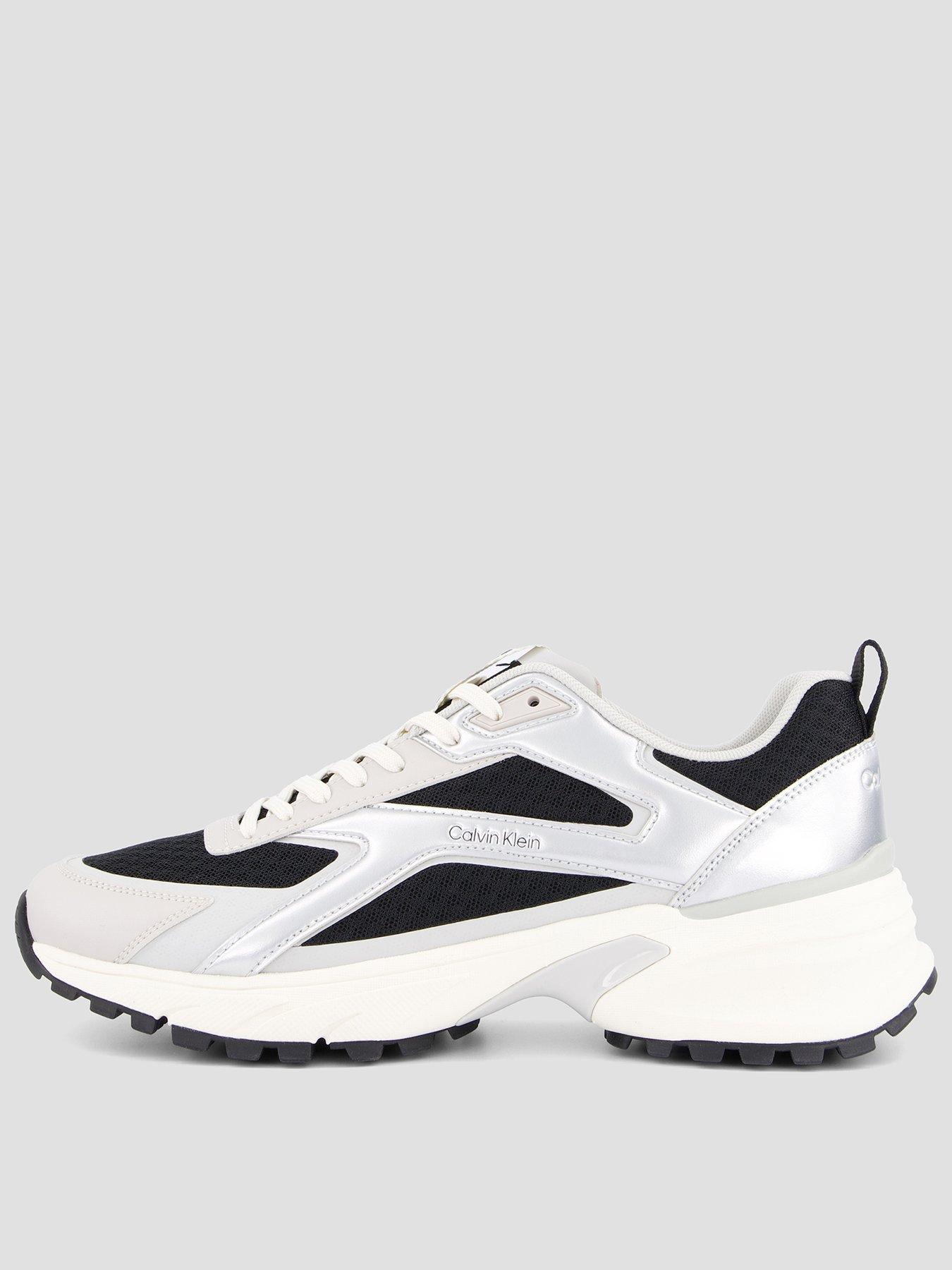 Calvin Klein Women's White Ck L Hike Run Snkr Ld64 in Size 5, Sports Direct - Image 4